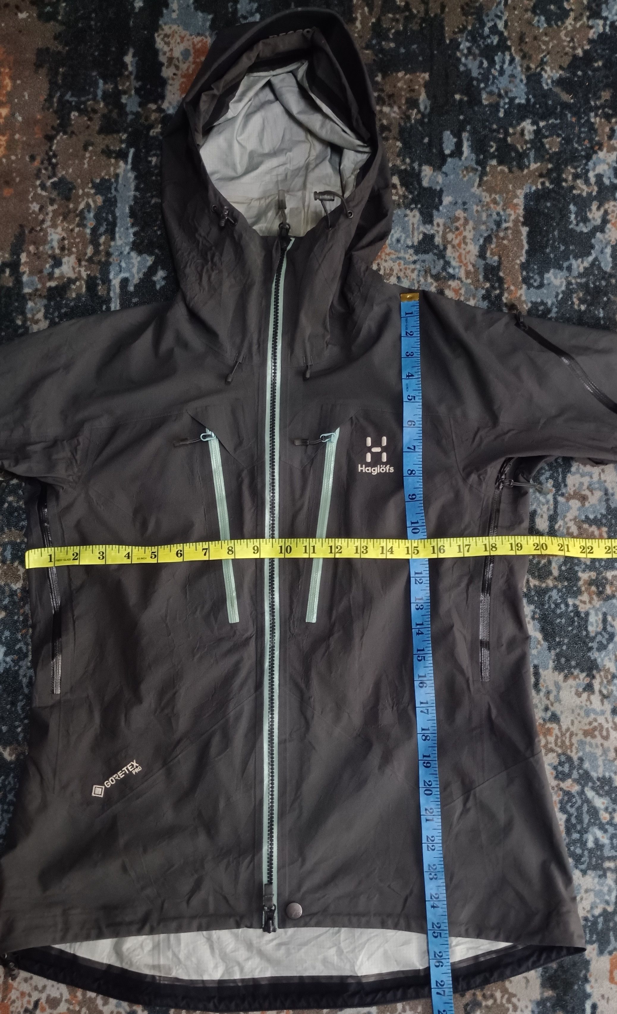 Goretex × Haglofs Spitz Jacket Women Magnetite Size M / US 6-8 / IT 42-44 - 19 Thumbnail