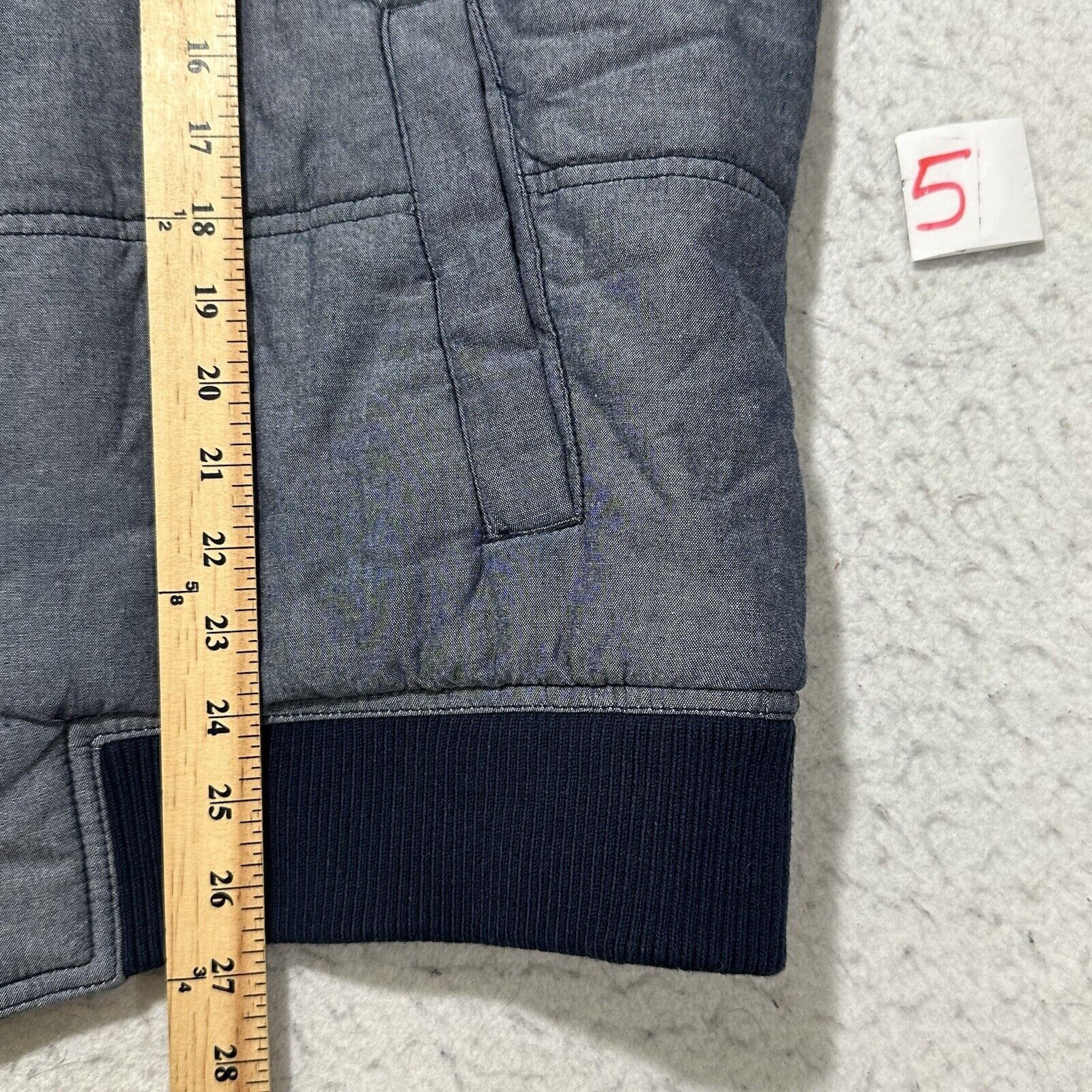 Bar III Bar III XXL Hooded Vest Sleeveless Jacket Quilted Navy Blue Size XXL / US 16-18 / IT 52-54 - 9 Thumbnail