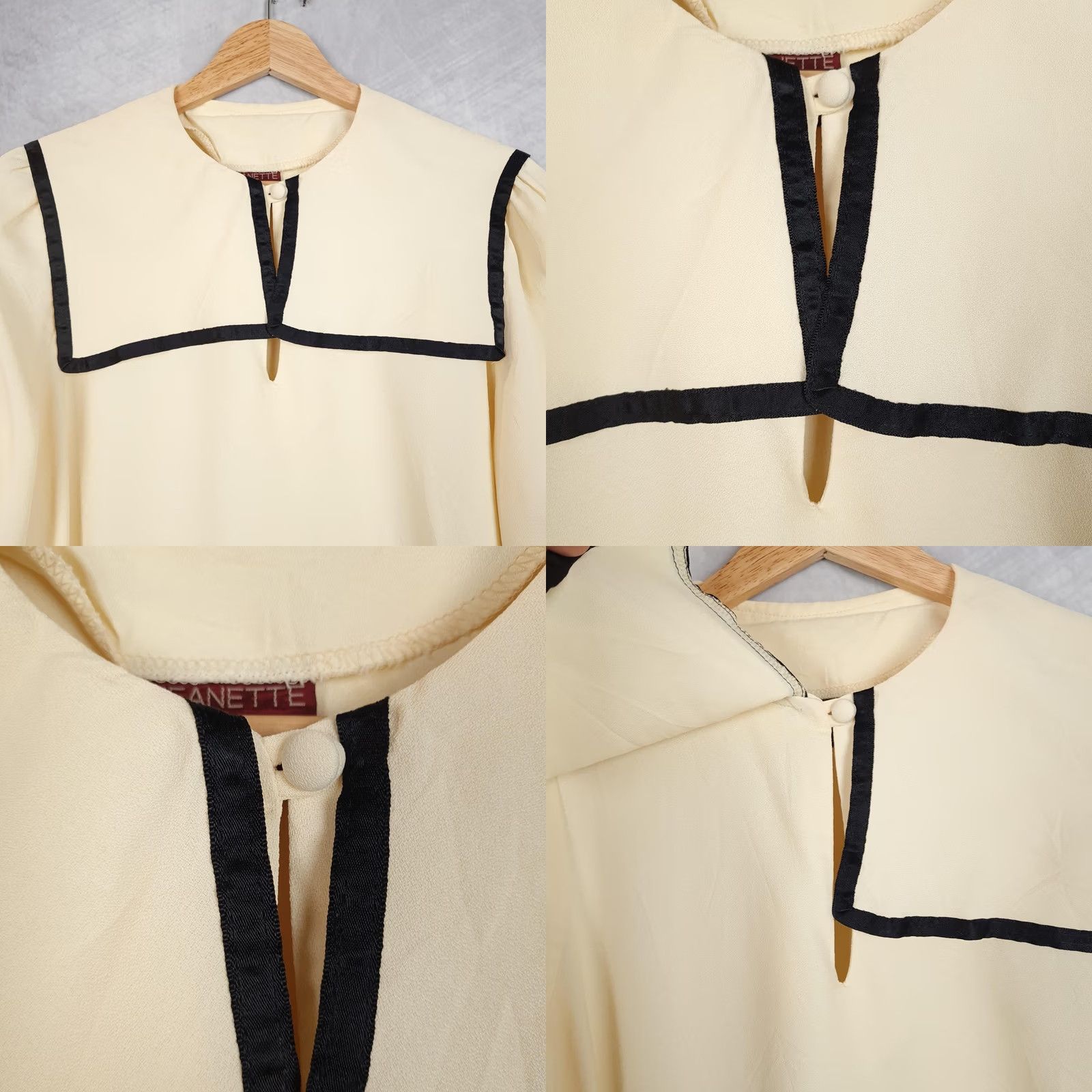 Vintage VINTAGE Jeanette Maternities White Tunic Blouse Maternity Large Size L / US 10 / IT 46 - 8 Thumbnail