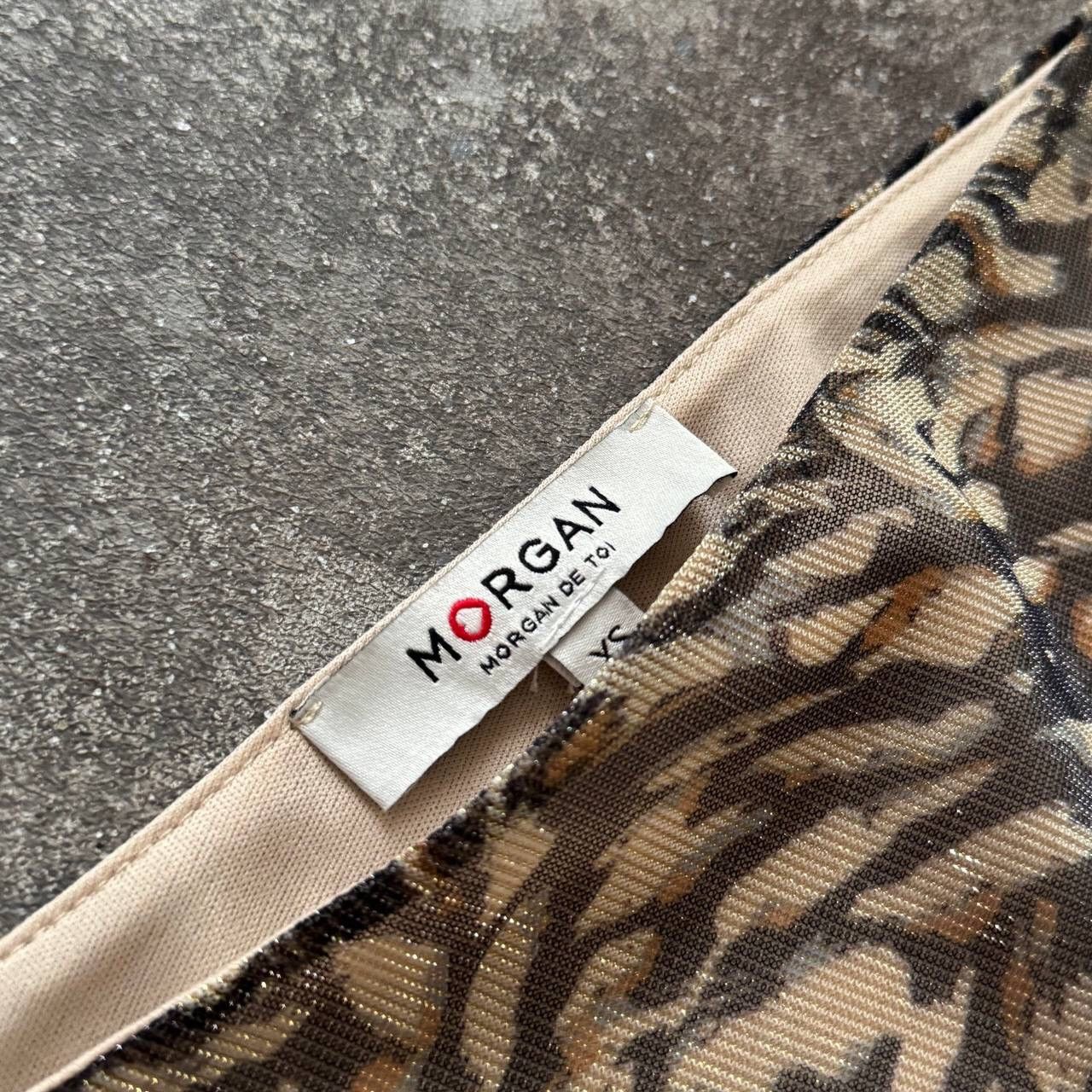 Hysteric Glamour × Japanese Brand × Vintage Morgan de Toi Vintage Mesh Leopard Tank Top Size XS / US 0-2 / IT 36-38 - 9 Thumbnail
