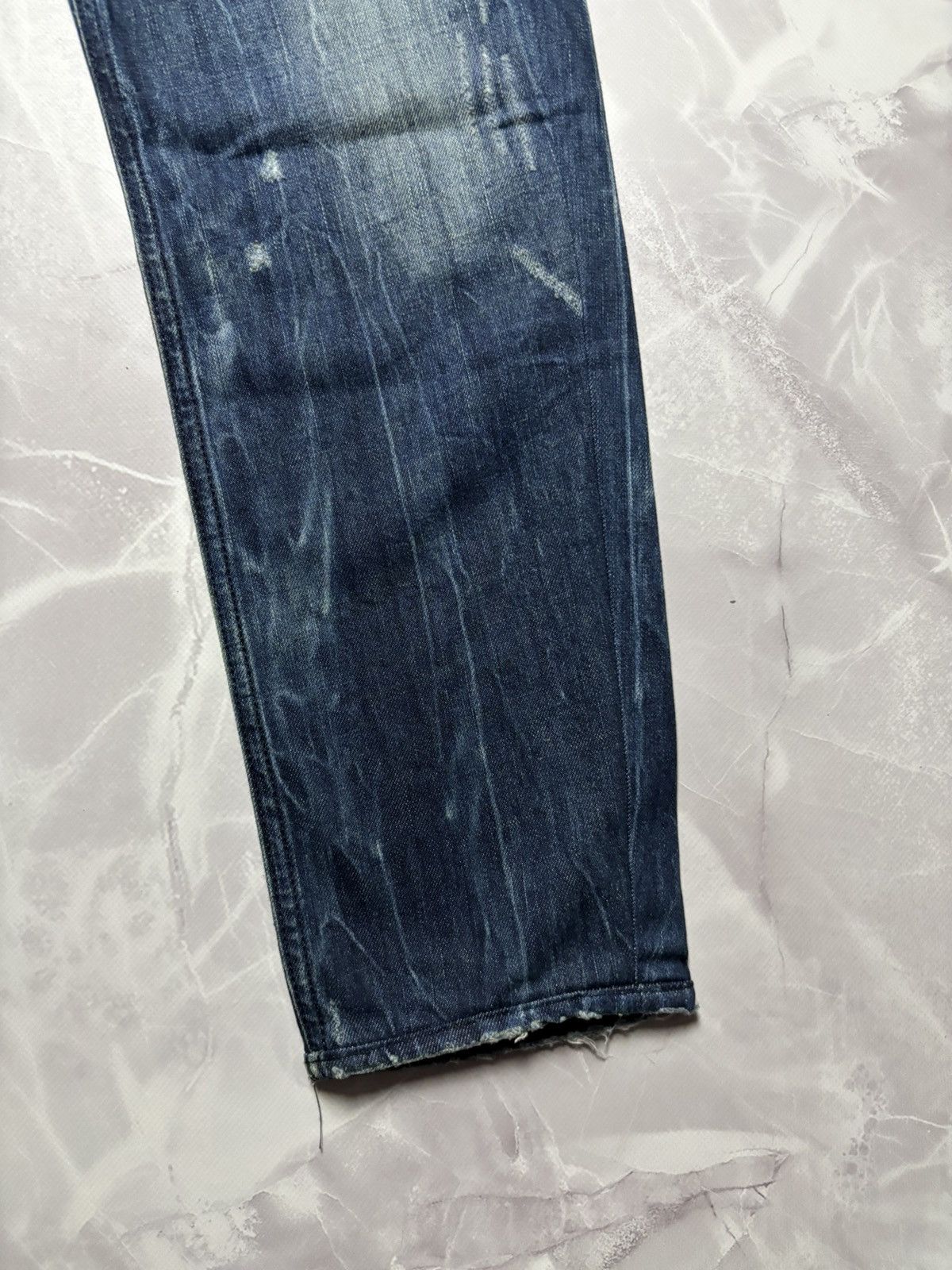Diesel Diesel VIKER Jeans 008SV Straight Vintage Wash Blue 34x32 Size US 34 / EU 50 - 6 Thumbnail