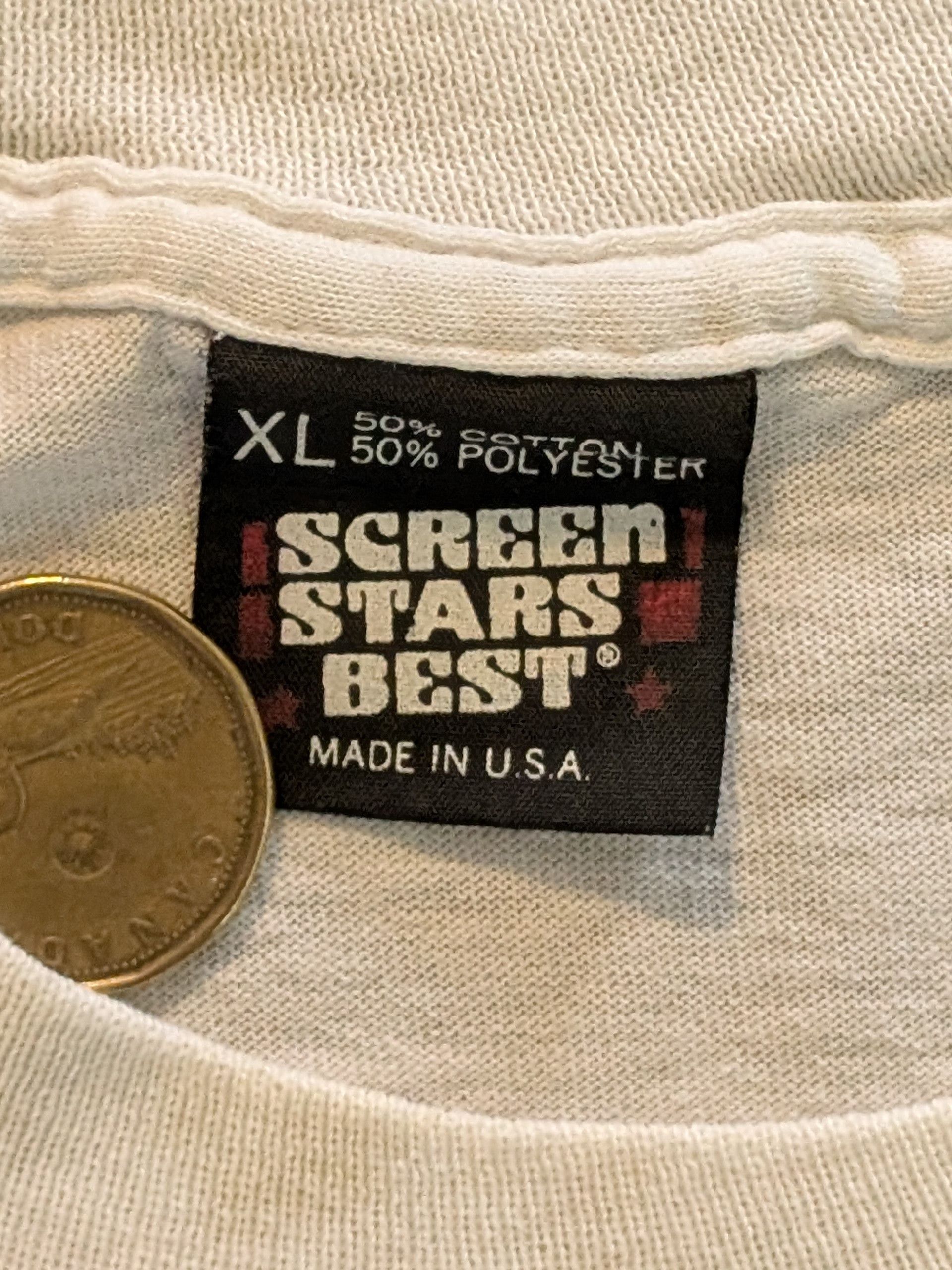 Other 1991 Mike Utley Detroit Lions Screen Stars T-Shirt Size XL Size US XL / EU 56 / 4 - 4 Thumbnail
