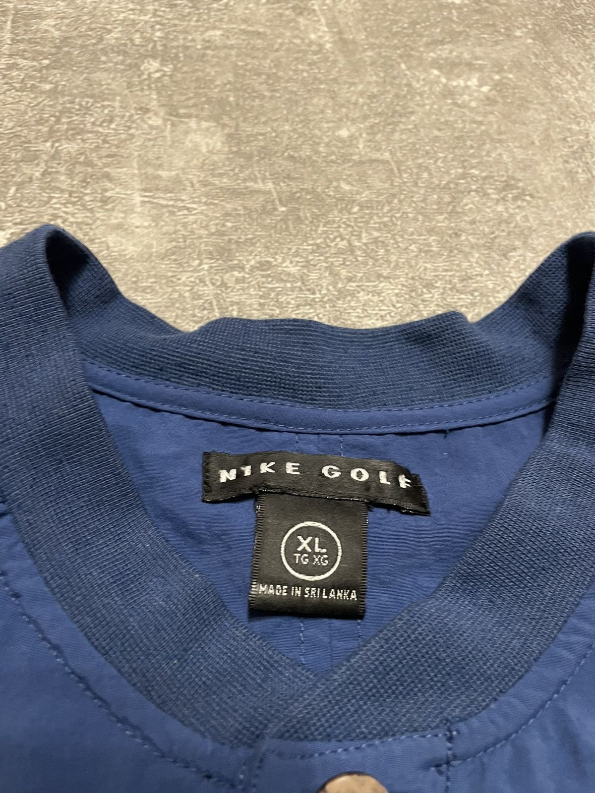 Nike × Vintage Vintage Nike Golf Nylon Sweatshirt Swoosh Logo Size US XL / EU 56 / 4 - 11 Thumbnail