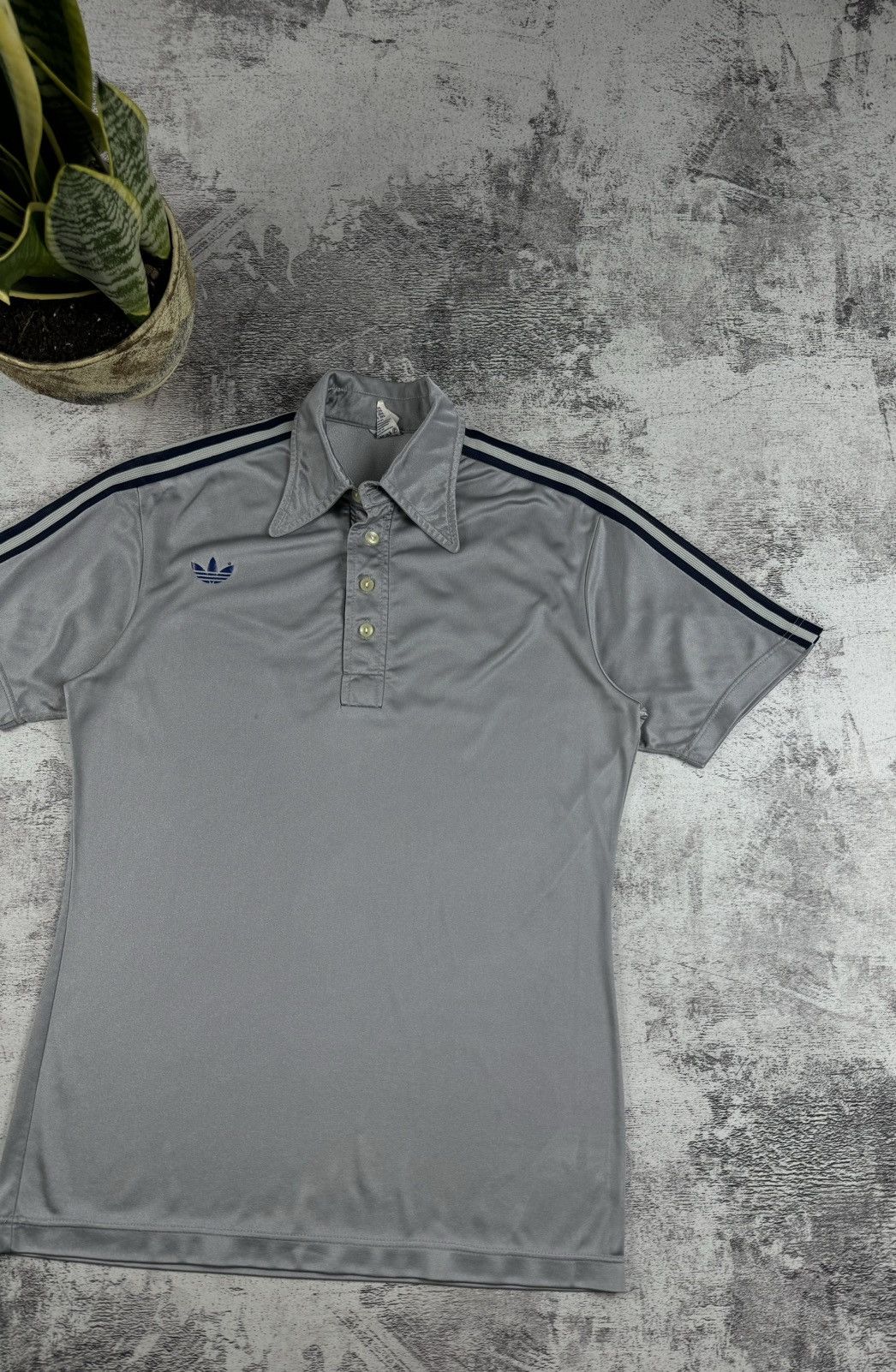 Adidas Adidas Ventex Made in France 70S - 80S Jersey T Shirt Tee Size US S / EU 44-46 / 1 - 3 Thumbnail