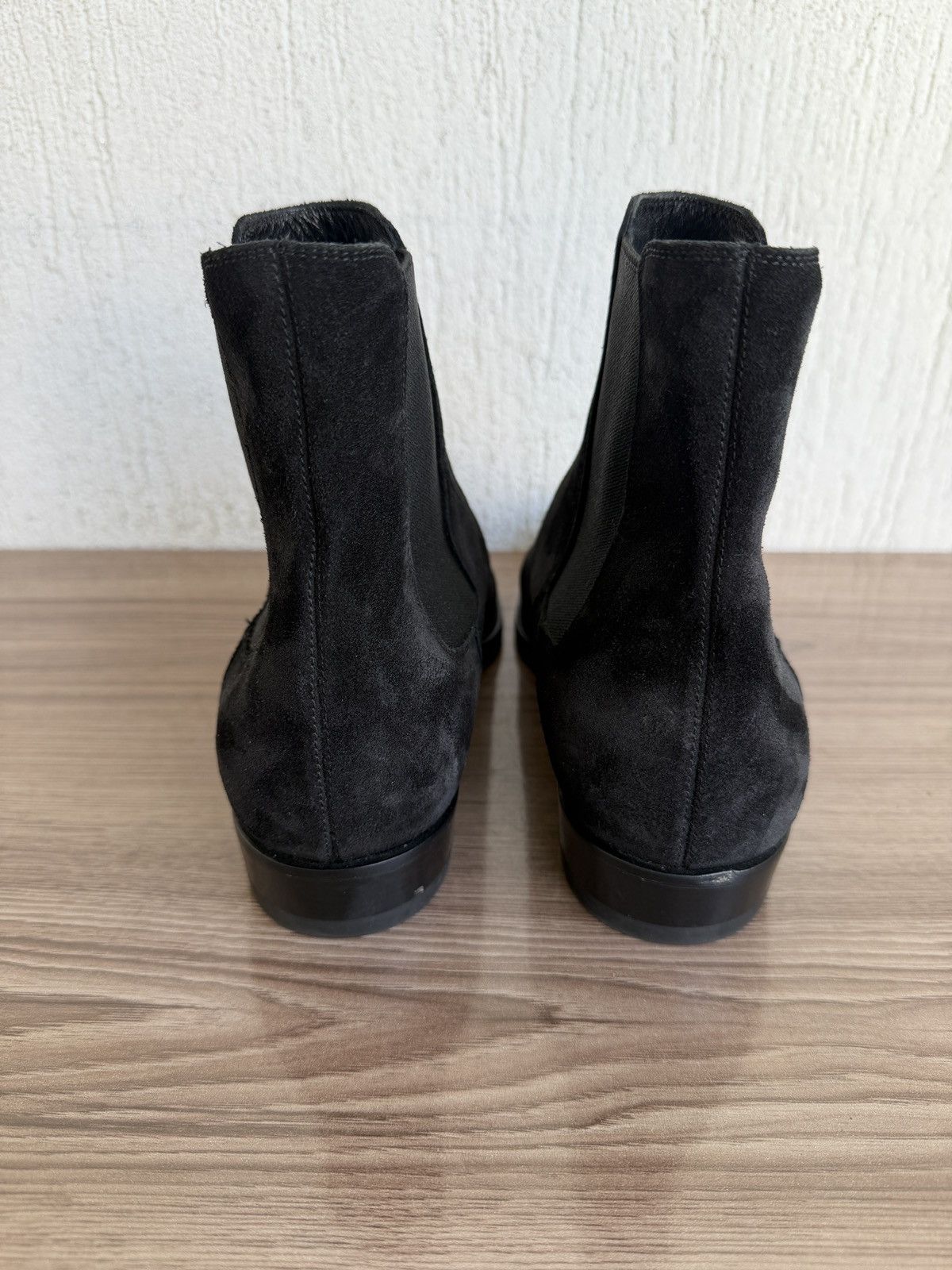 Saint Laurent Paris Suede wyatt boots by Hedi slimane Size US 7 / EU 40 - 16 Thumbnail