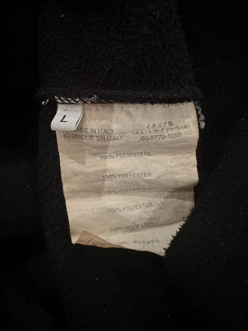 Helmut Lang HELMUT LANG long fleece hoodie Size US L / EU 52-54 / 3 - 5 Thumbnail