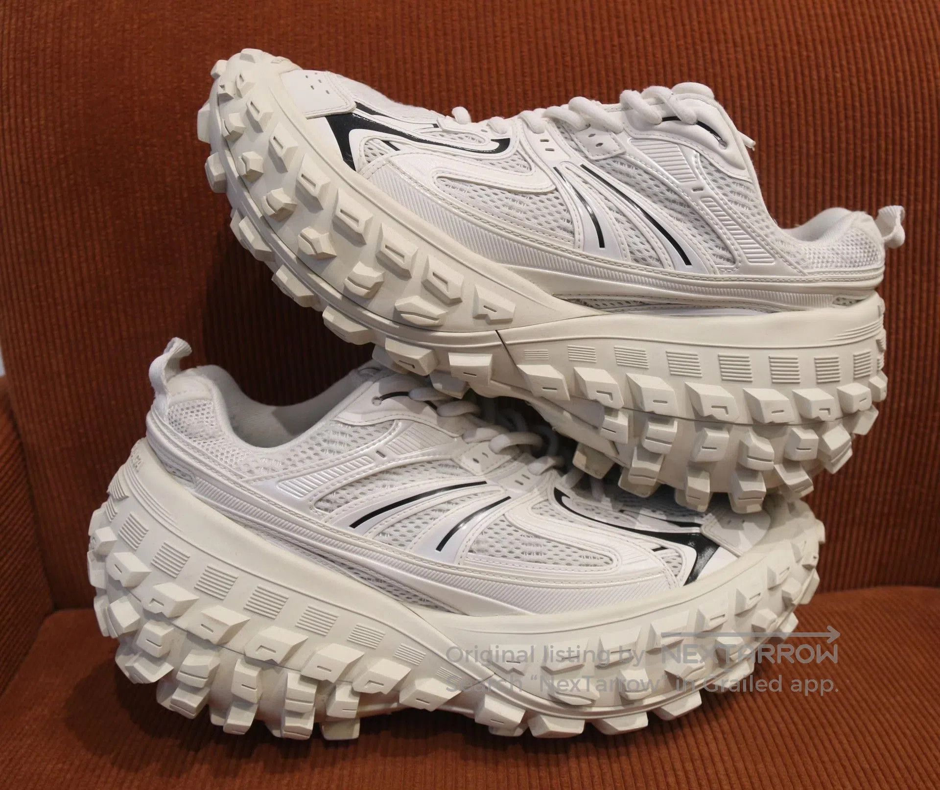 Balenciaga Balenciaga White Tire Shoes Size 44. Size US 10 / EU 43 - 3 Thumbnail