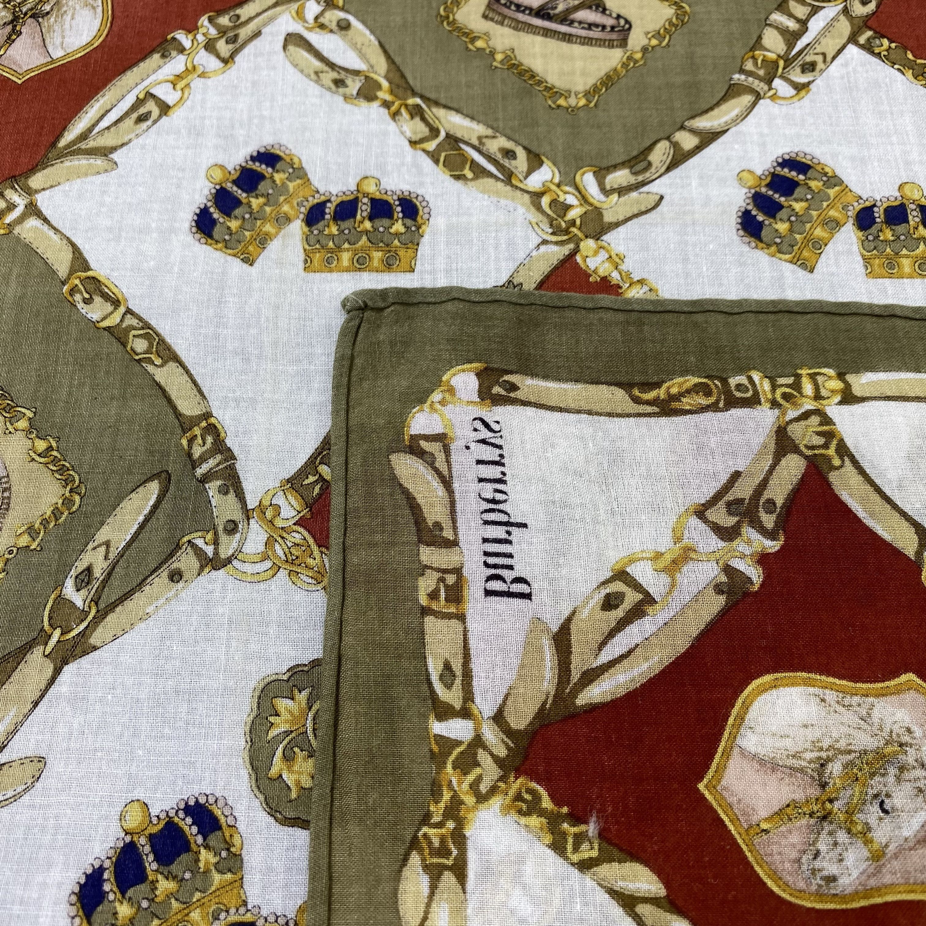 Burberry Vintage Burberrys Handkerchief / Bandana / Neckerchief-B2133 Size ONE SIZE - 6 Thumbnail