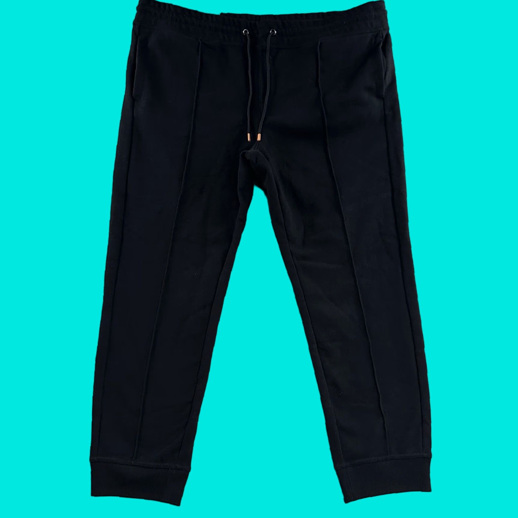 Vintage Goodfellow Mens Pants Black Size XXL Knit Jogger Stretch Cotton Blend Size US 39 - 1 Thumbnail