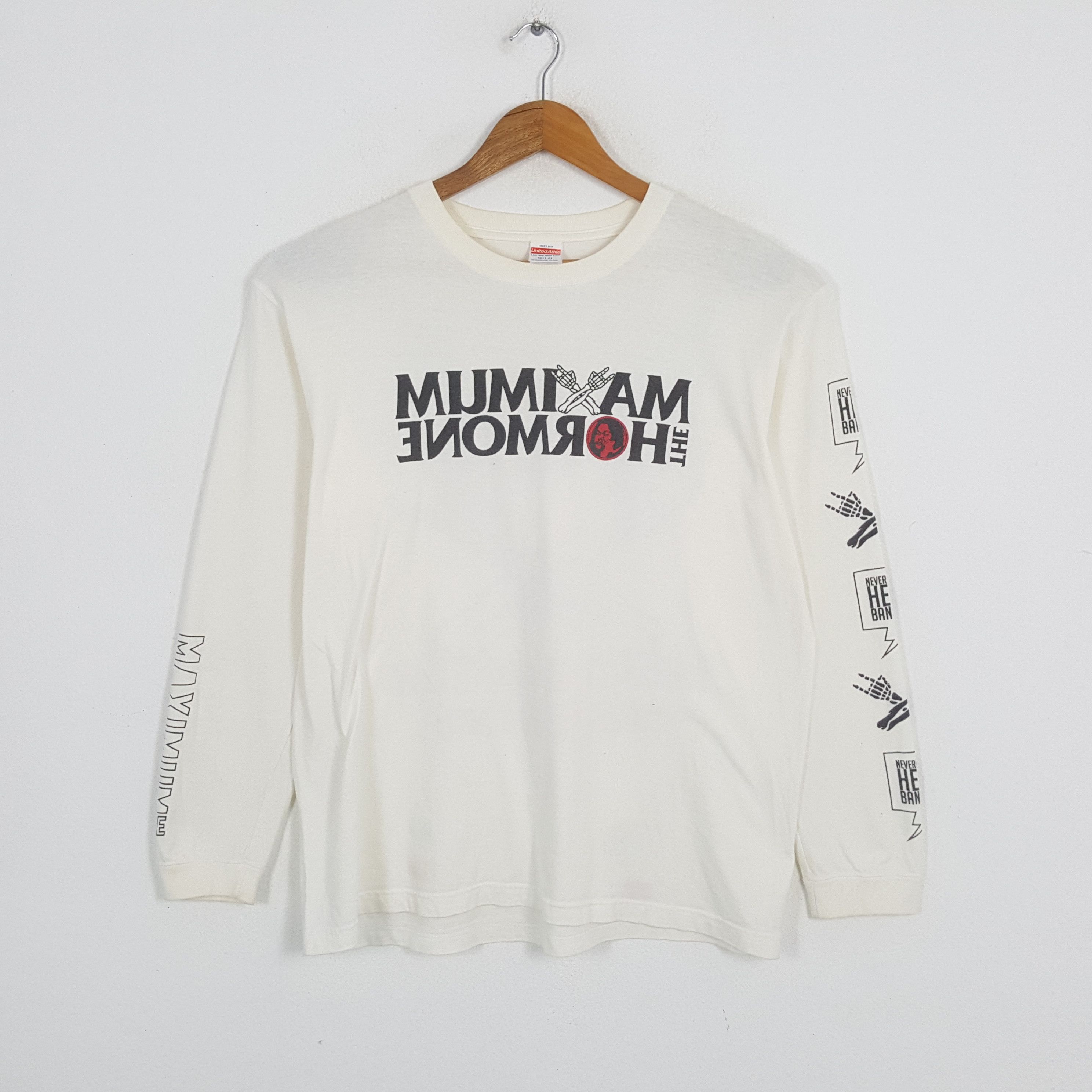 Band Tees × Vintage Vintage MAXIMUM THE HORMONE Japan Heavy Metal Band T-Shirt Size US XL / EU 56 / 4 - 3 Thumbnail