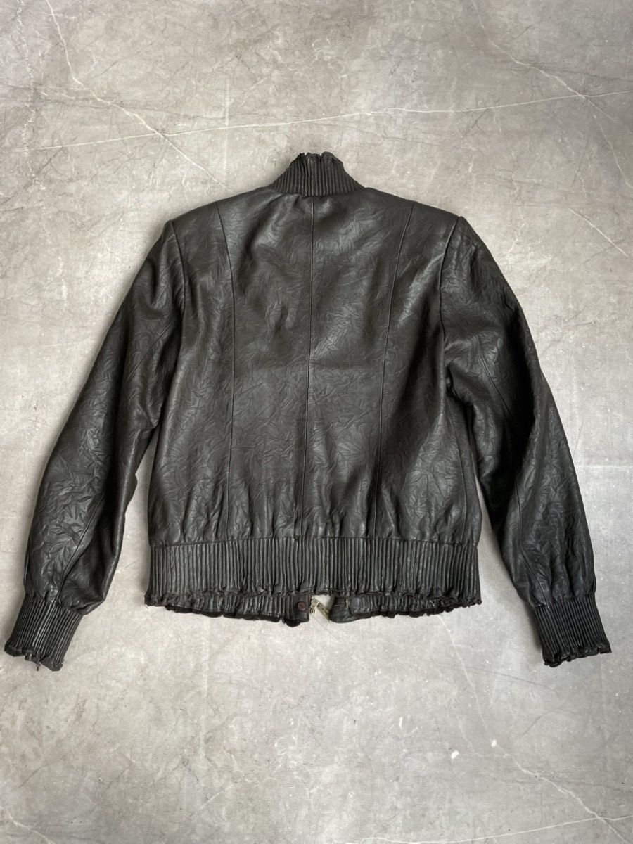 14th Addiction Leather napoleon jacket leather bomber ann demeulemeester Size M / US 6-8 / IT 42-44 - 8 Thumbnail