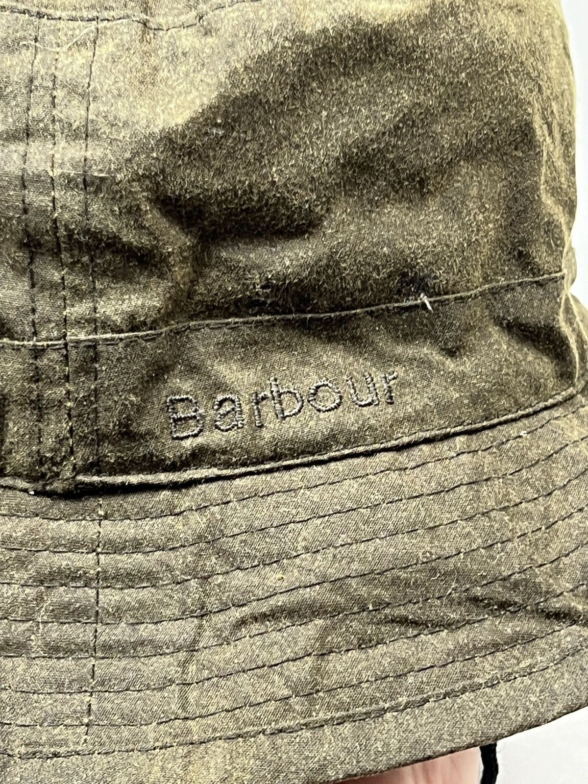Barbour Barbour Waxed Bucket Hat With Sling (Y0475) Size ONE SIZE - 5 Thumbnail