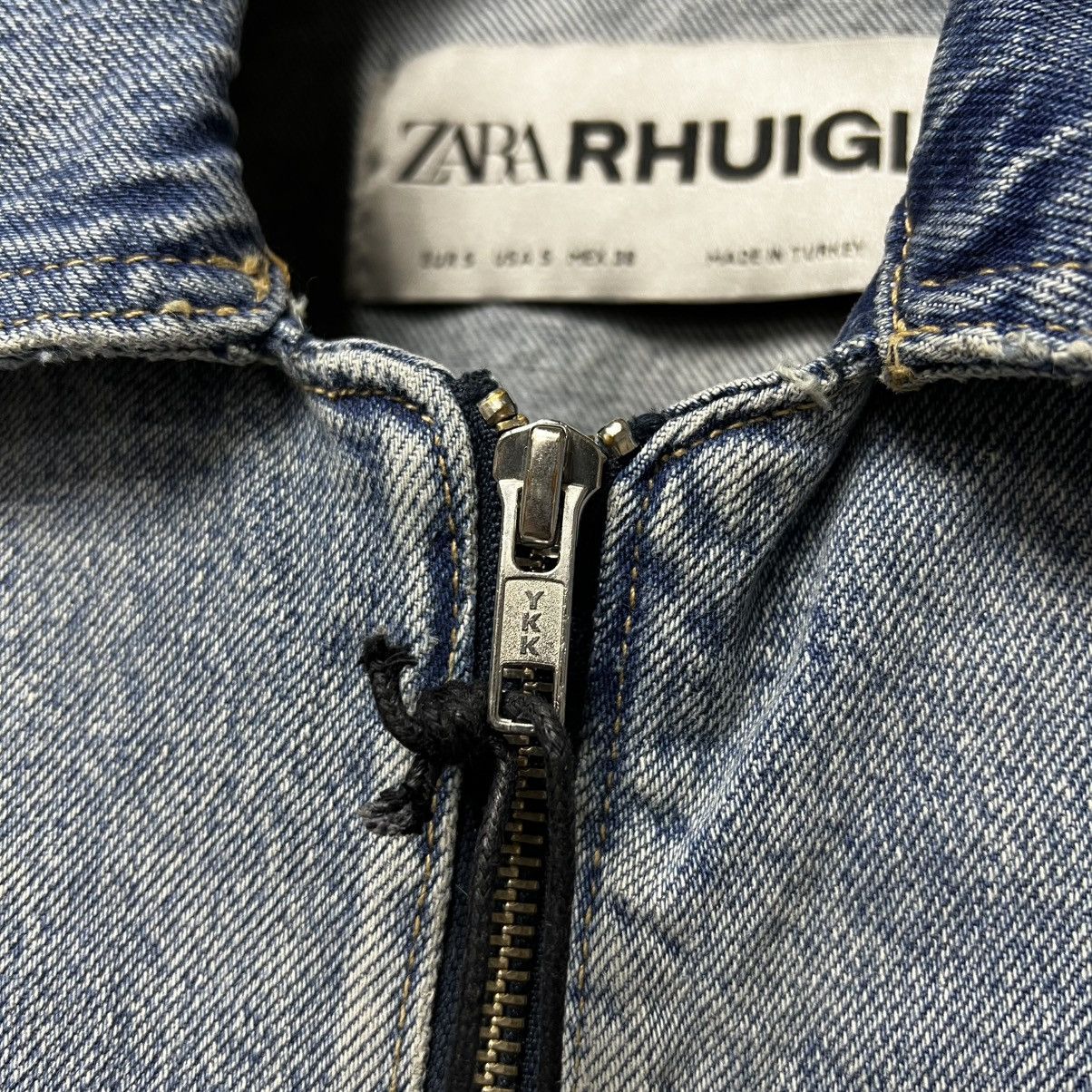 Rhude × Zara RHUDE x Zara CROPPED DENIM JACKET LIMITED Rhuigi NWT NEW Size US S / EU 44-46 / 1 - 17 Thumbnail