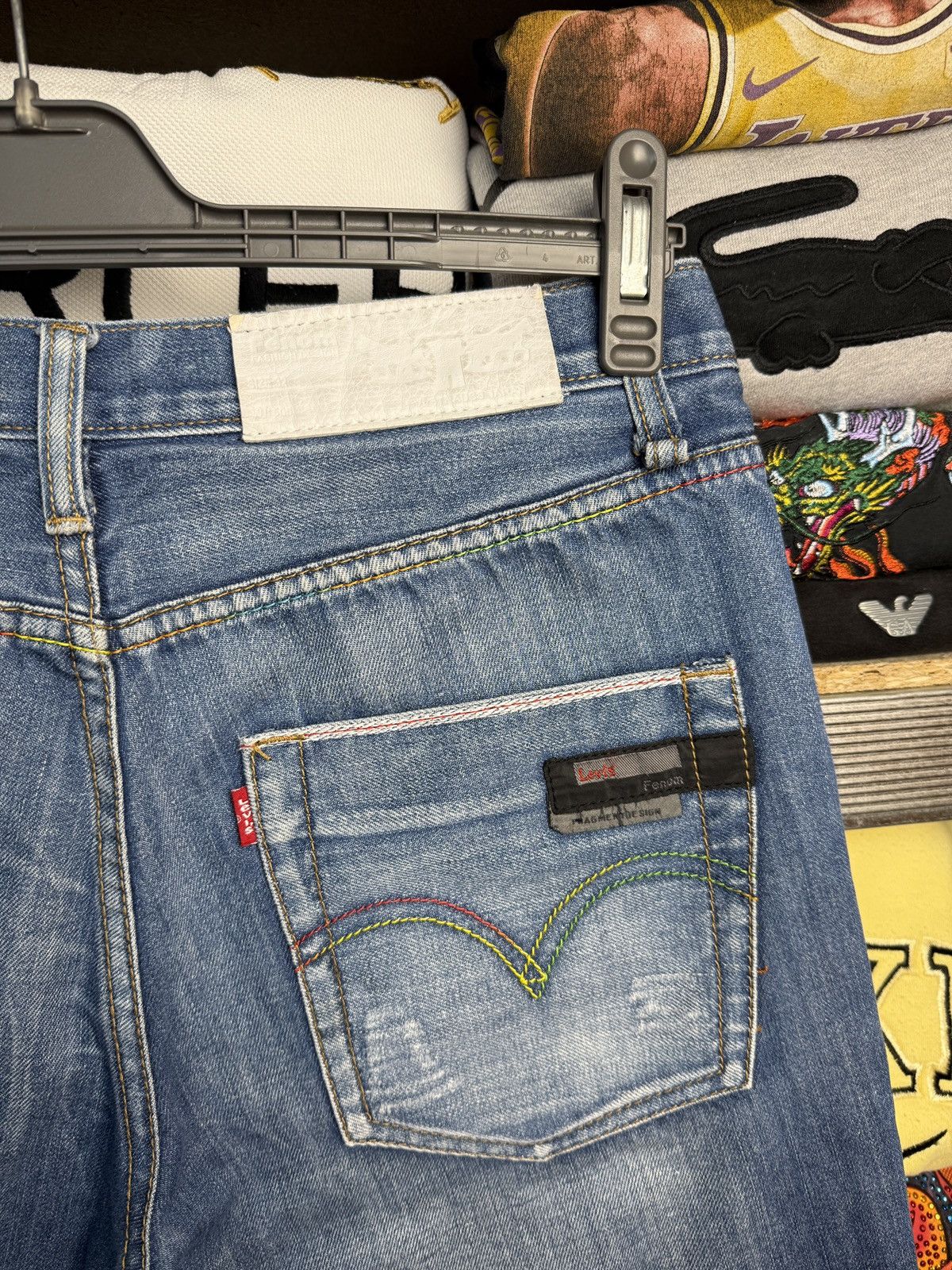 Levi's Levi’s Takashi Murakami Crazy Jeans Shorts Size US 32 / EU 48 - 7 Thumbnail