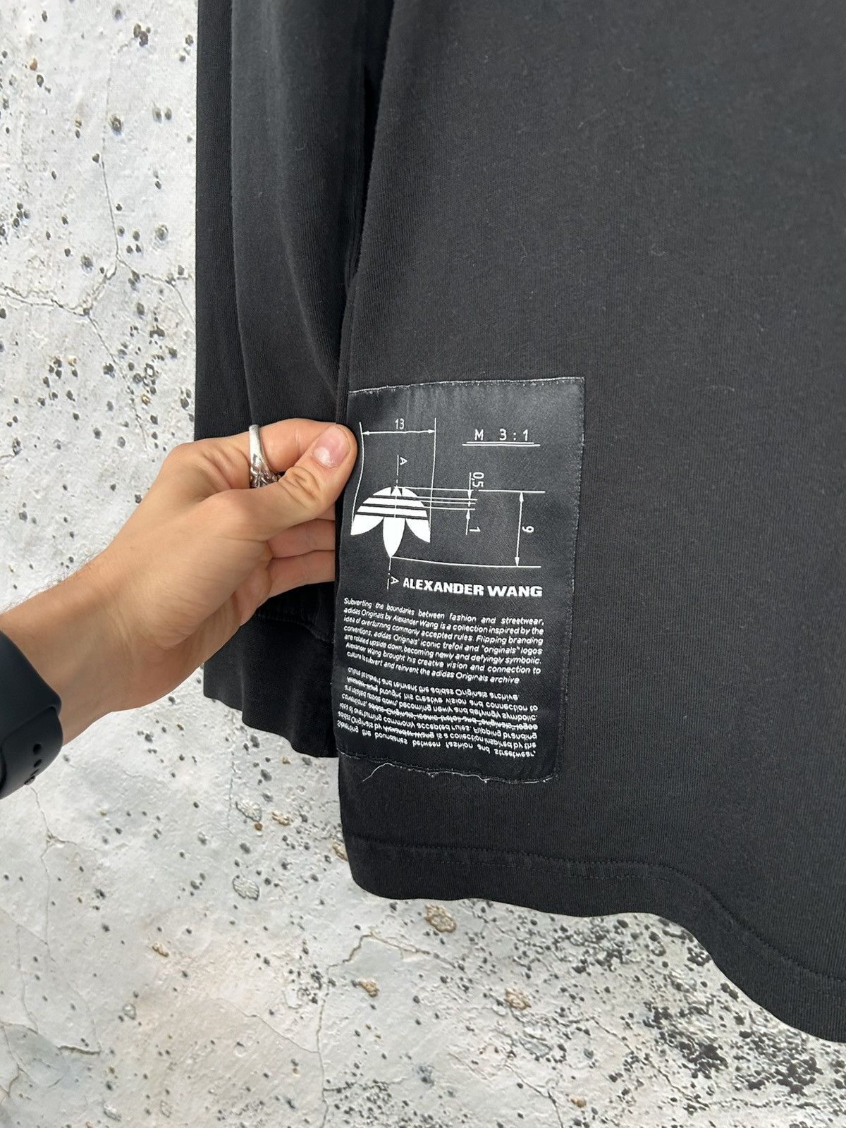 Adidas × Alexander Wang Adidas x Alexander Wang Longsleeve Streetwear Skate Rap Size US L / EU 52-54 / 3 - 5 Thumbnail