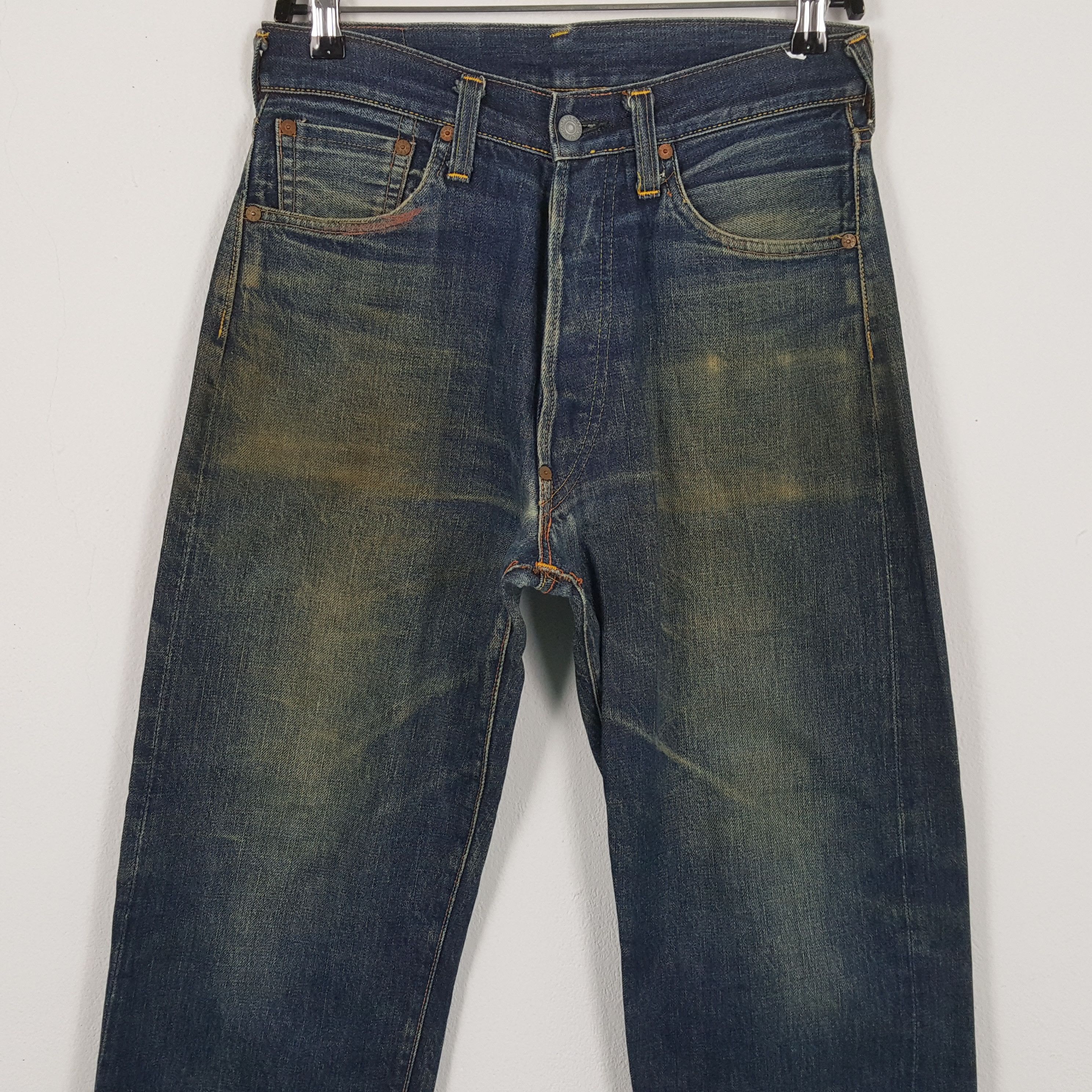 Evisu × Japanese Brand × Vintage EVIS Japanese Brand Streetwear Custom Daicock Style Jeans Size US 29 - 5 Thumbnail