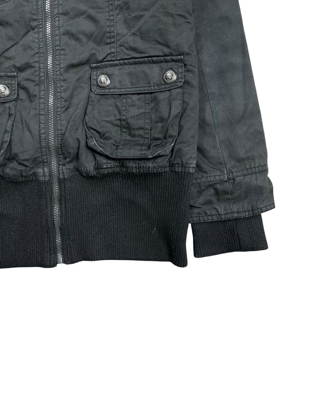 14th Addiction 2000s Joky Gal - Vkei Style Trim Fur Collar Jacket Size US M / EU 48-50 / 2 - 4 Thumbnail