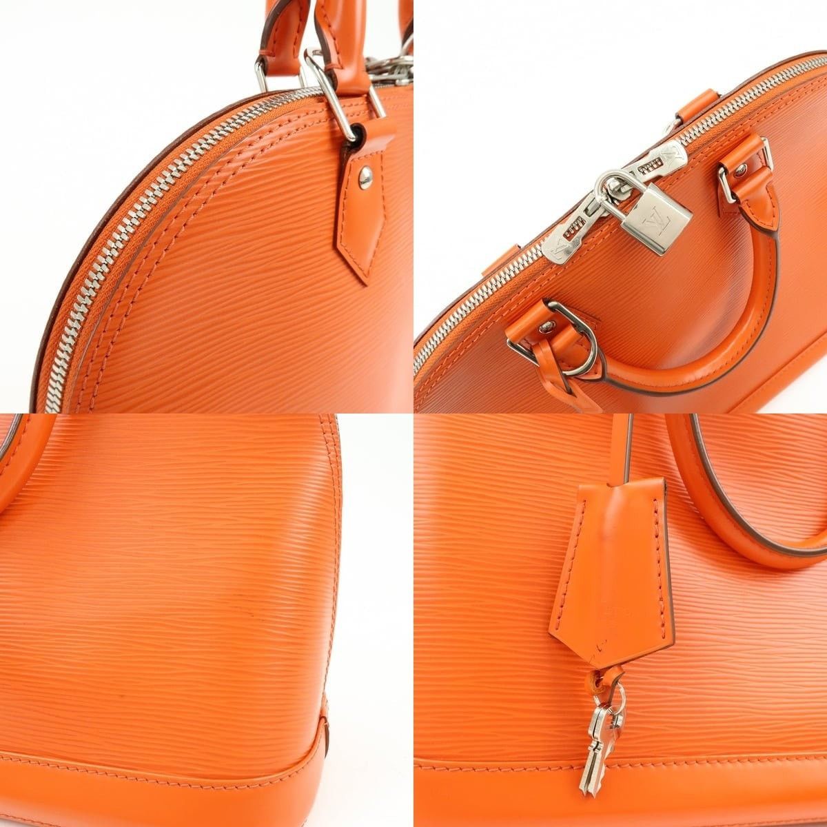Louis Vuitton Louis Vuitton Epi Alma PM Satchel Orange Size ONE SIZE - 6 Thumbnail