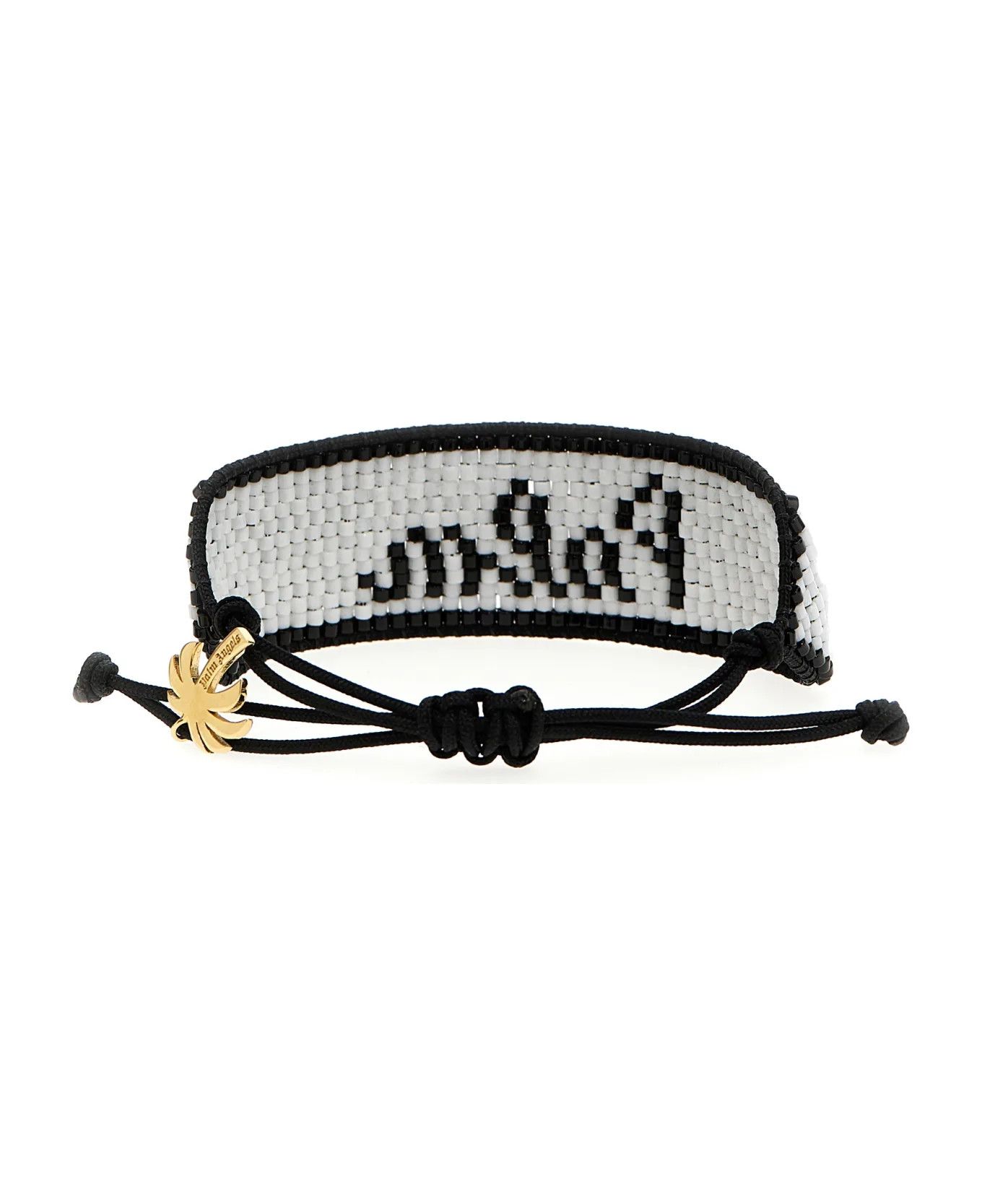 Palm Angels o1y1125 Size : OS / Bracelet in White/Black Size ONE SIZE - 2 Thumbnail