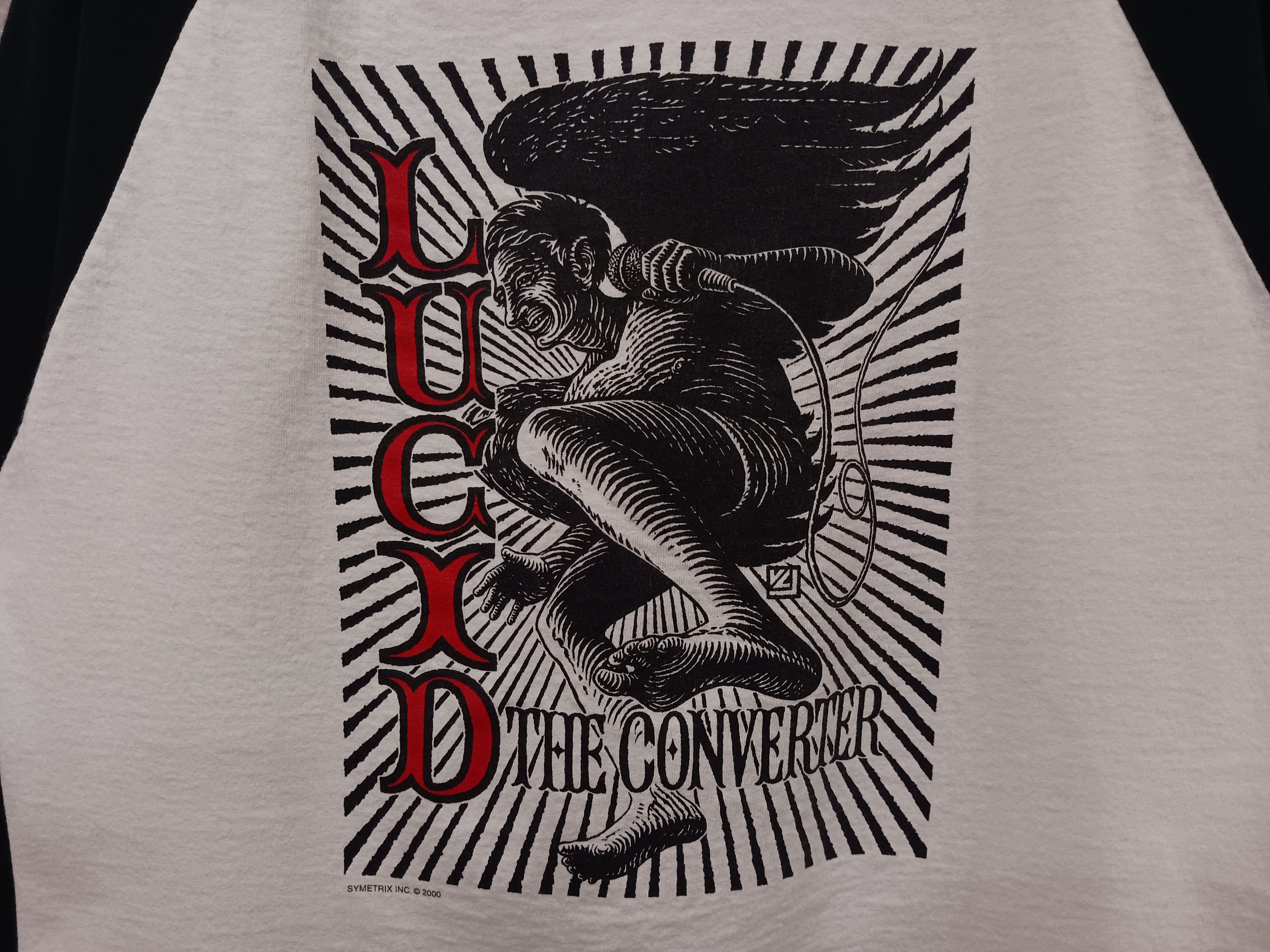 Vintage Lucid Audio "The Converter" 2000 Vintage 3/4 Sleeve T-Shirt Size US L / EU 52-54 / 3 - 7 Thumbnail