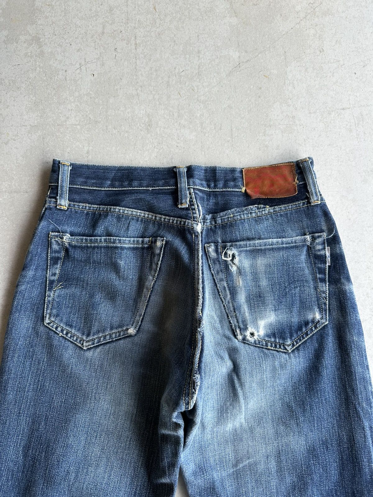 Studio D'Artisan SICKSS! Vintage STUDIO D ARTISAN Denim Lemon Stitch/Selvedge Size US 29 - 16 Thumbnail