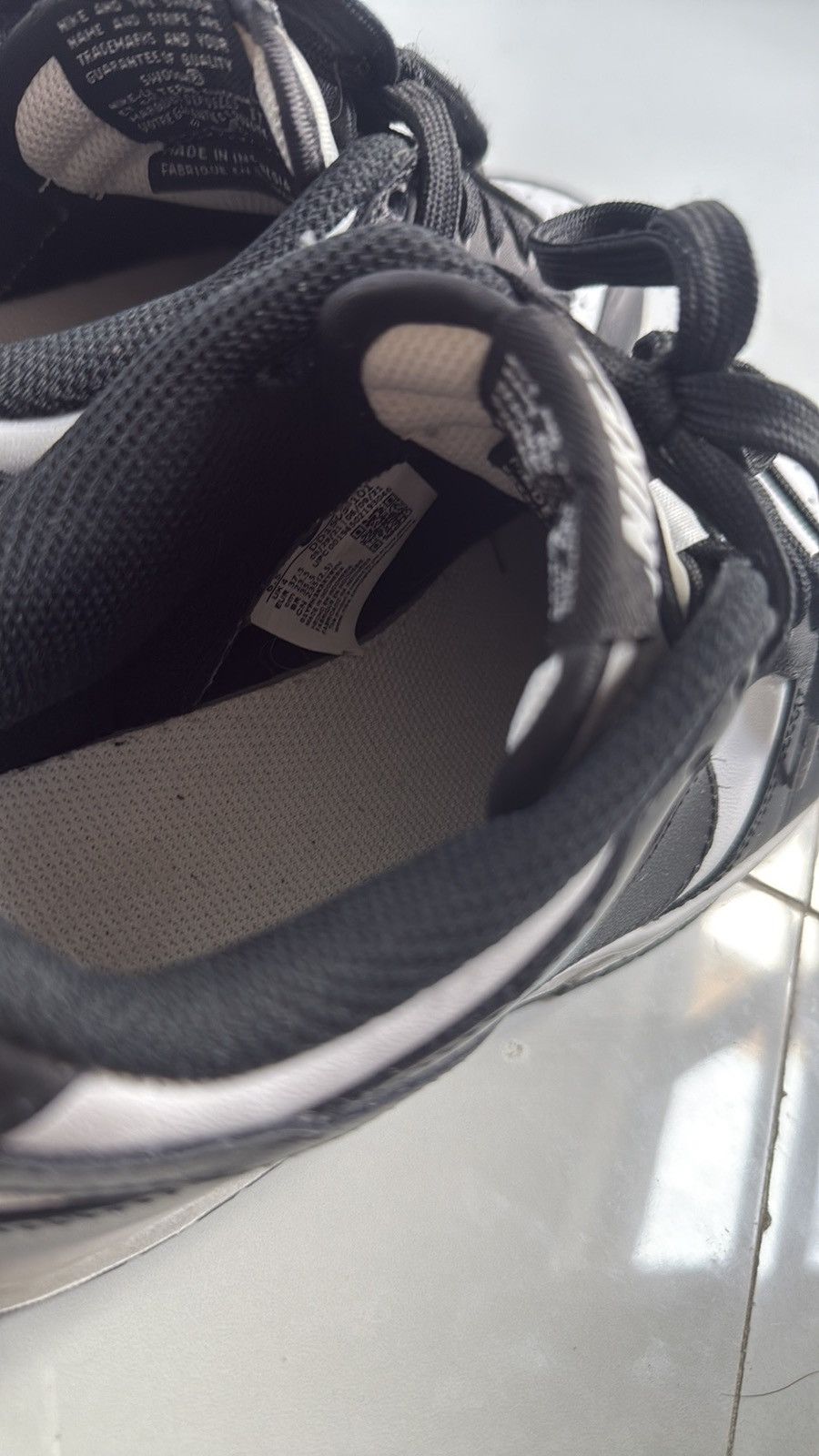 Nike Nike Dunk Low Retro black and white panda Size US 6.5 / IT 36.5 - 2 Thumbnail