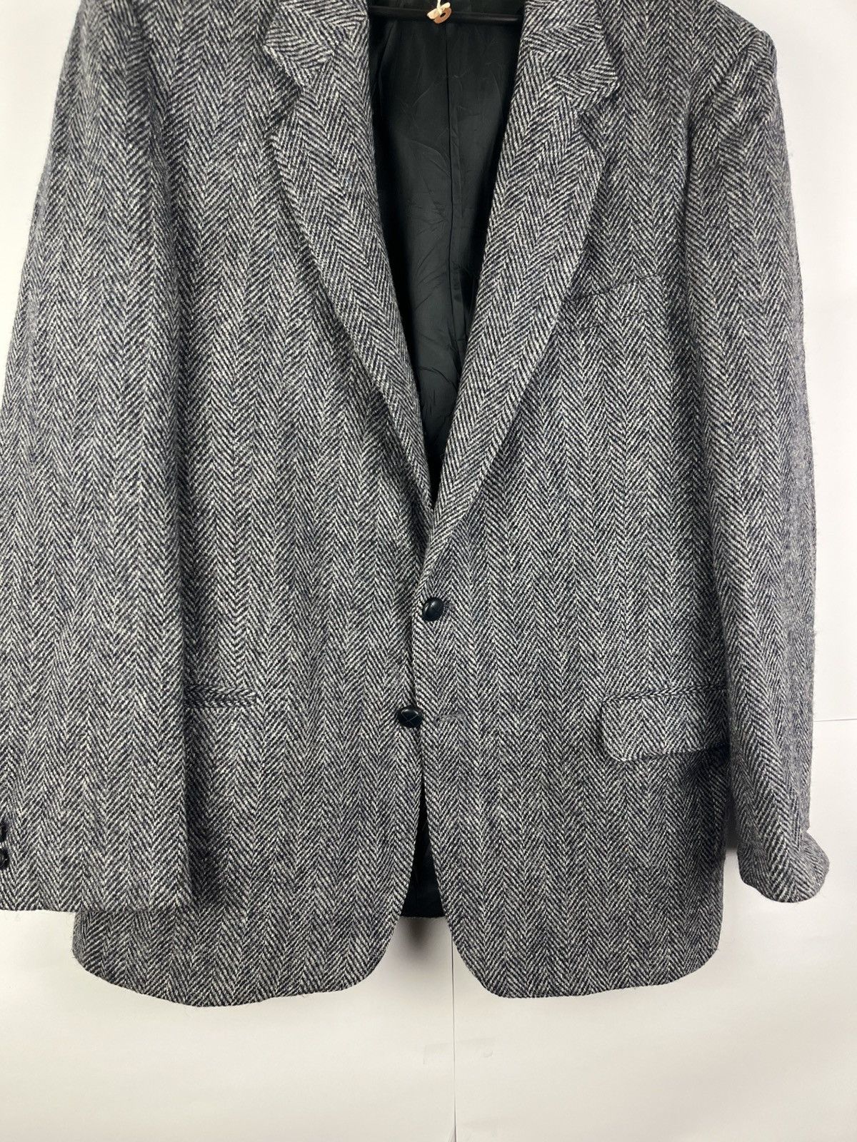 Harris Tweed Harris Tweed Luxury Wool Jacket Blazer Made in Canada Size 44R - 4 Thumbnail