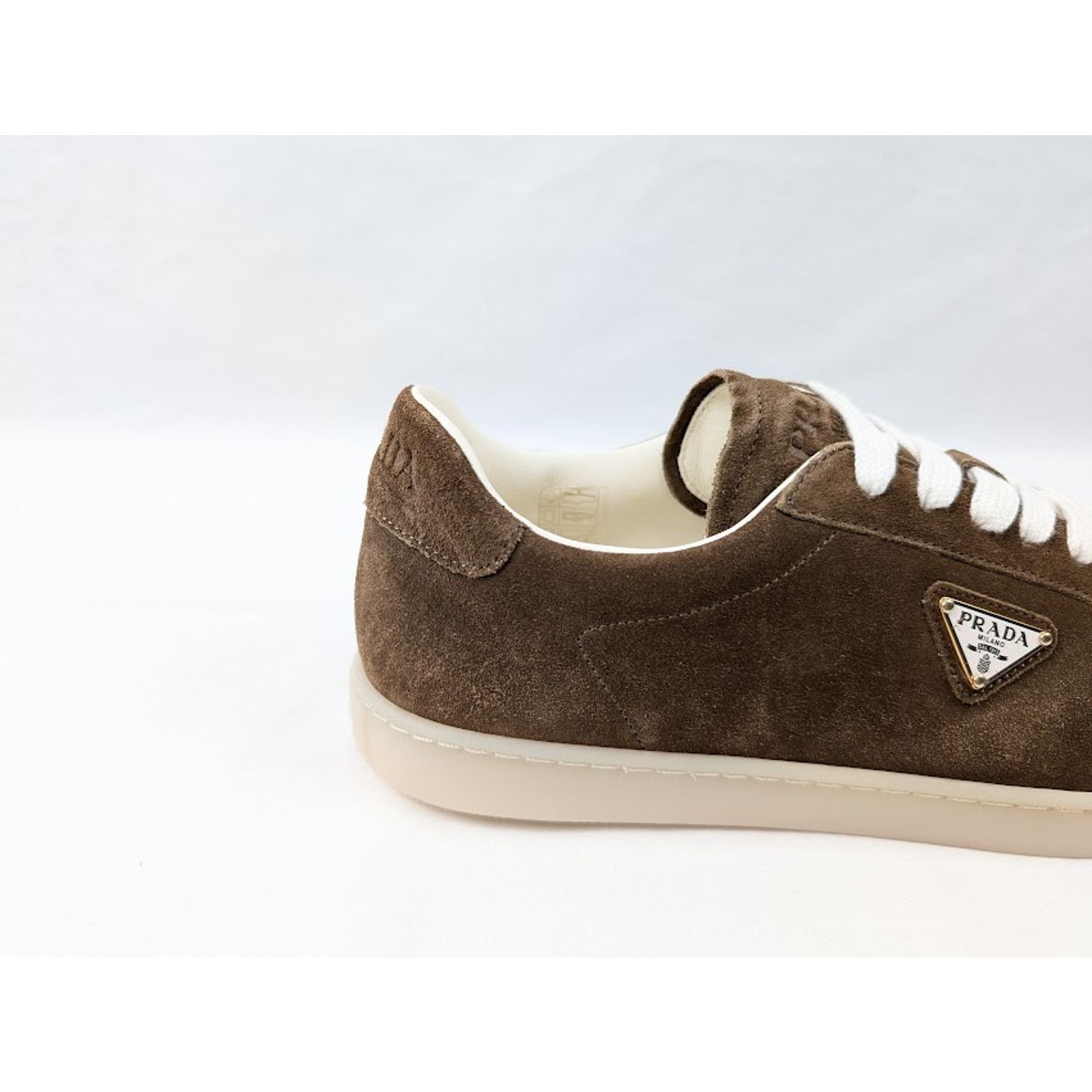 Prada o1rshd1 Low-Top Sneakers in Sigaro Size US 11 / EU 44 - 4 Thumbnail