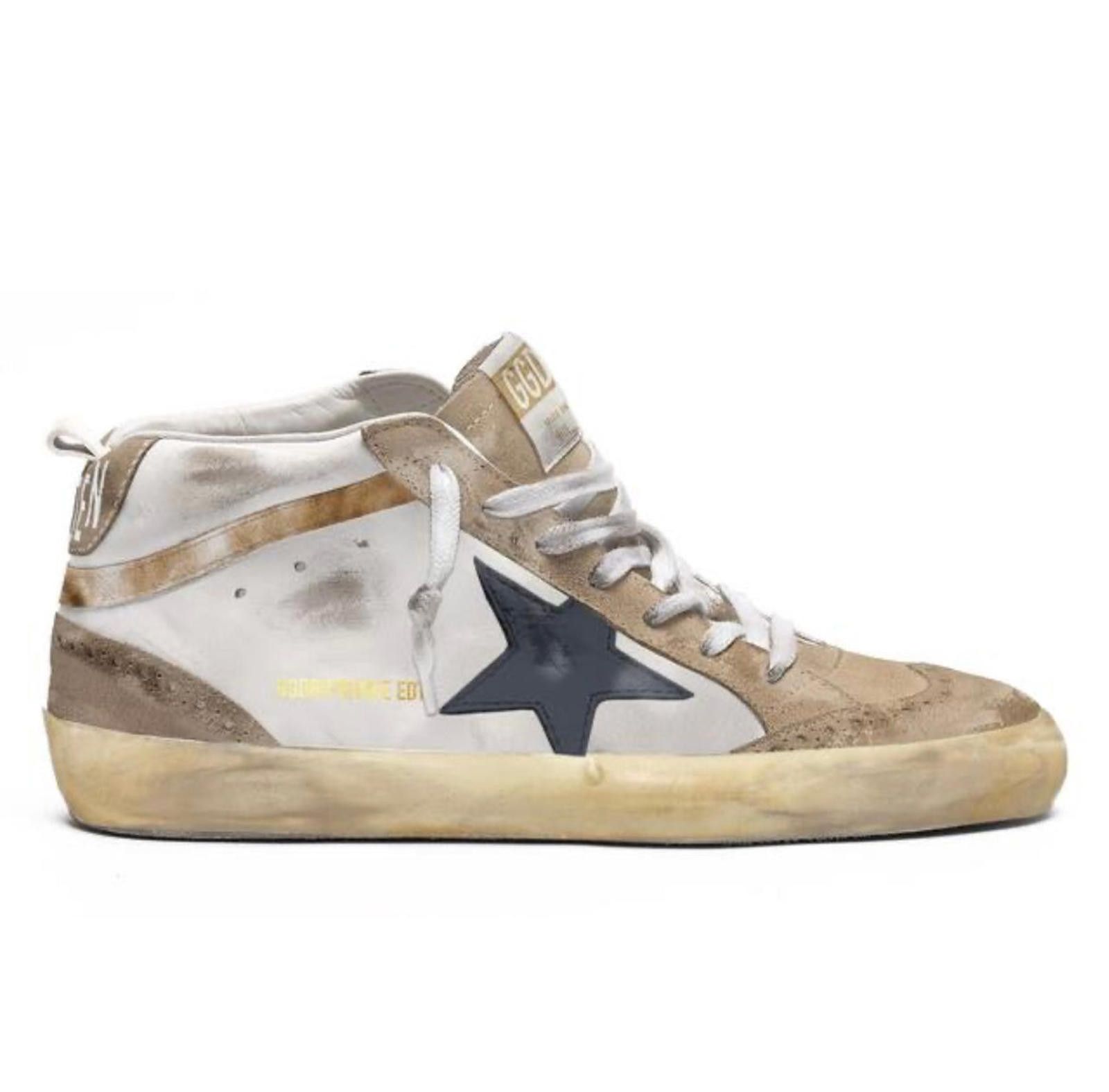 Golden Goose Golden Goose Mid Star Sneakers Size US 5 / IT 35 - 2 Thumbnail