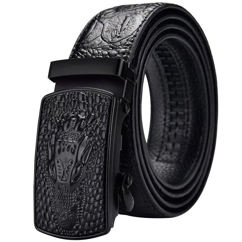 Designer × Japanese Brand Genuine Leather New Style Pin Buckle Jeans Size ONE SIZE - 4 Thumbnail
