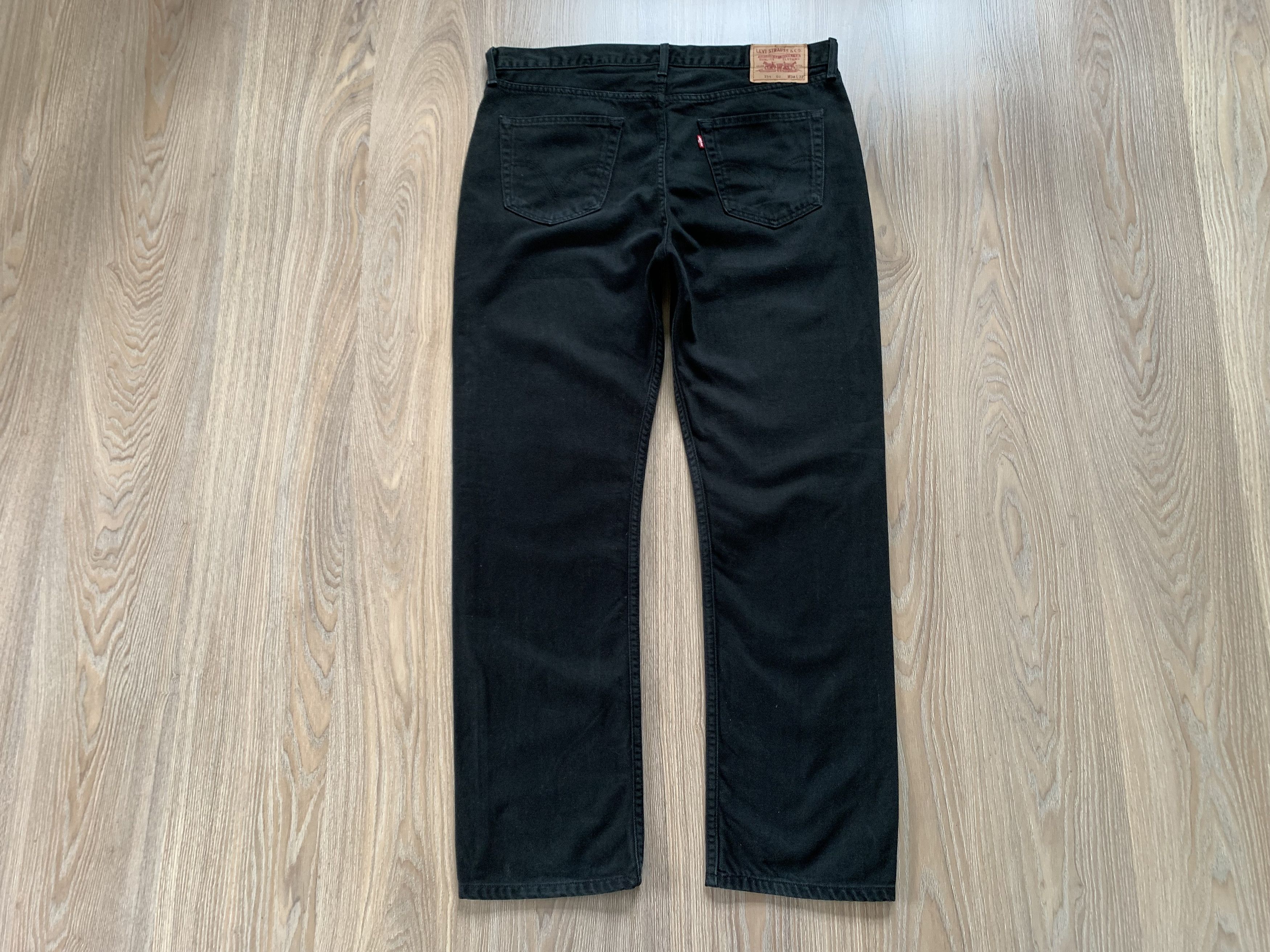 Levi's × Levi's Vintage Clothing × Vintage Levi's 751 02 Black Mens Denim Jeans Size US 38 / EU 54 - 4 Thumbnail