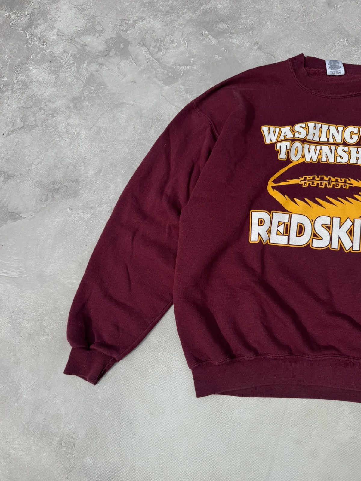 Vintage Vintage Red Skins Jerzees Sweatshirt Size US L / EU 52-54 / 3 - 6 Thumbnail