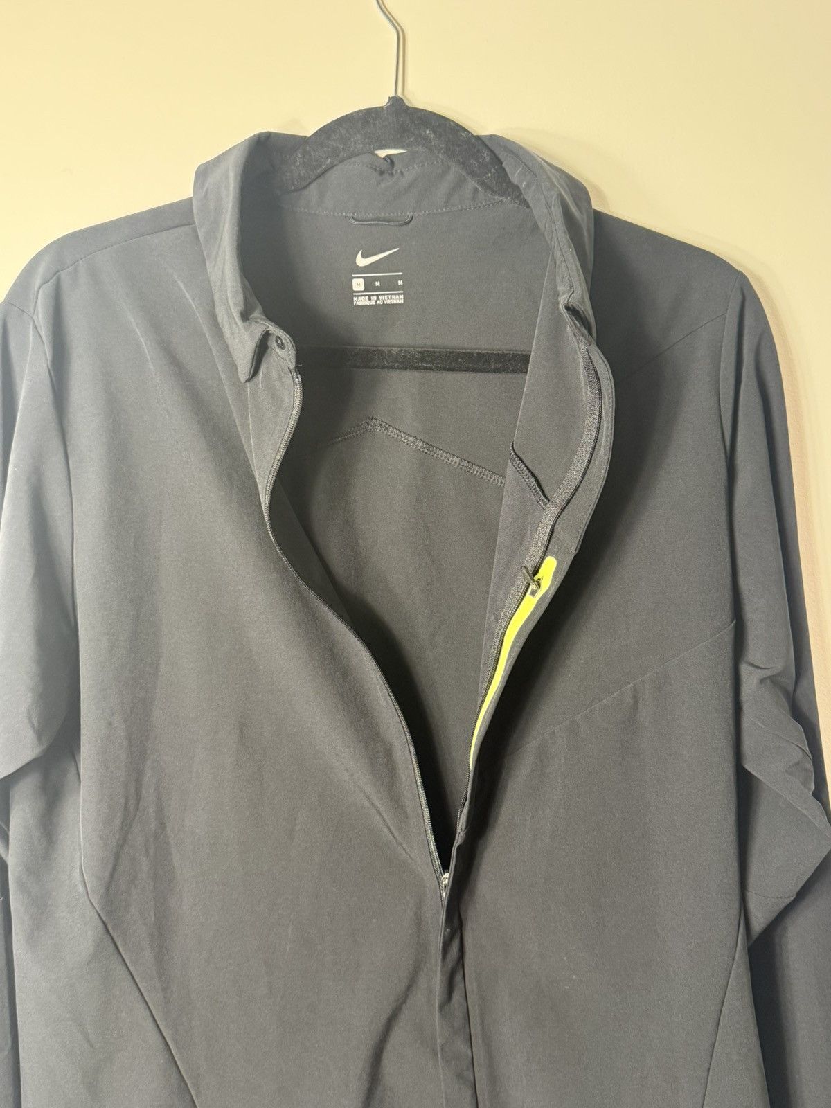 Nike Black Sports Zip Up Size US M / EU 48-50 / 2 - 2 Thumbnail