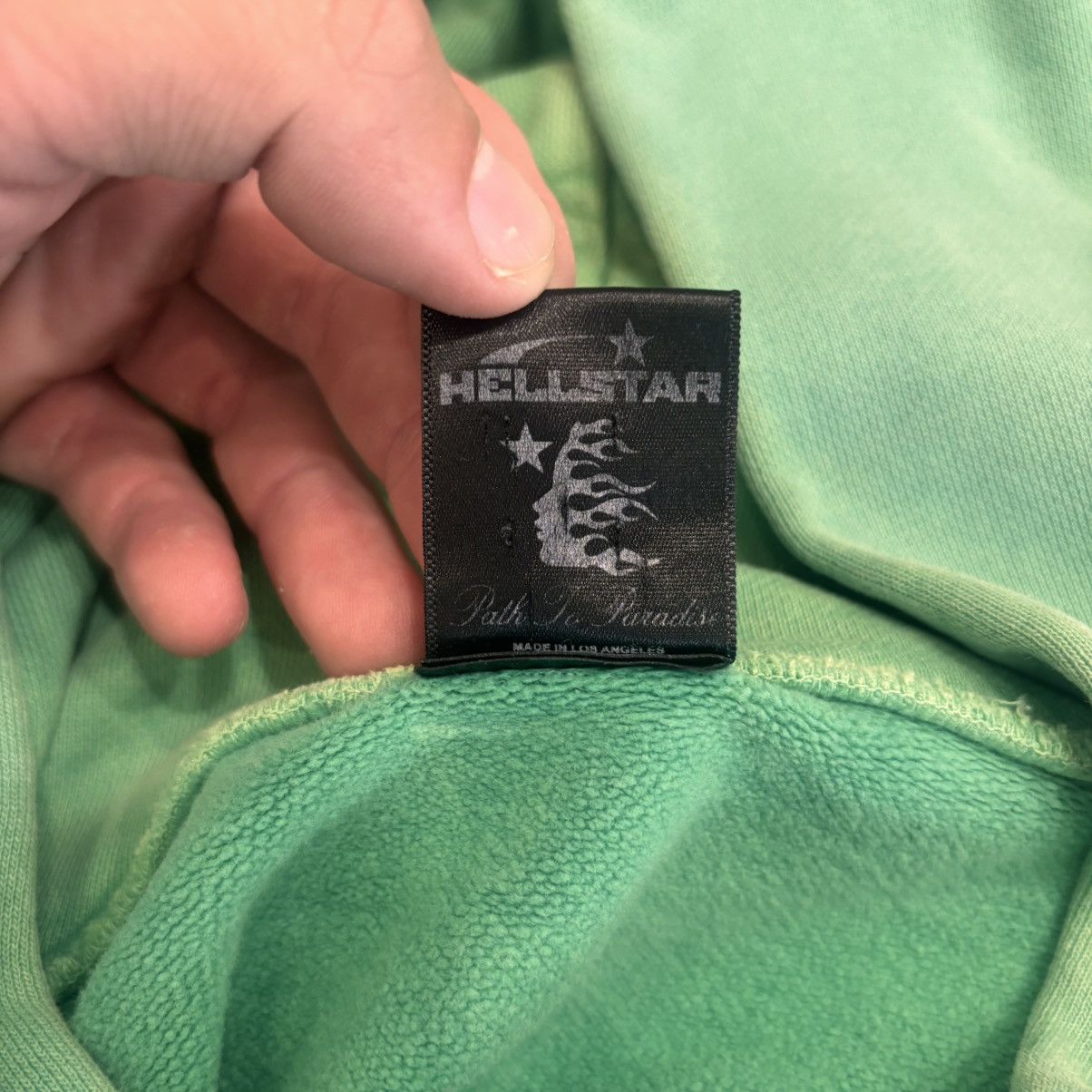 HELLSTAR Hellstar Green Emerald Angel Hoodie Size US M / EU 48-50 / 2 - 5 Thumbnail