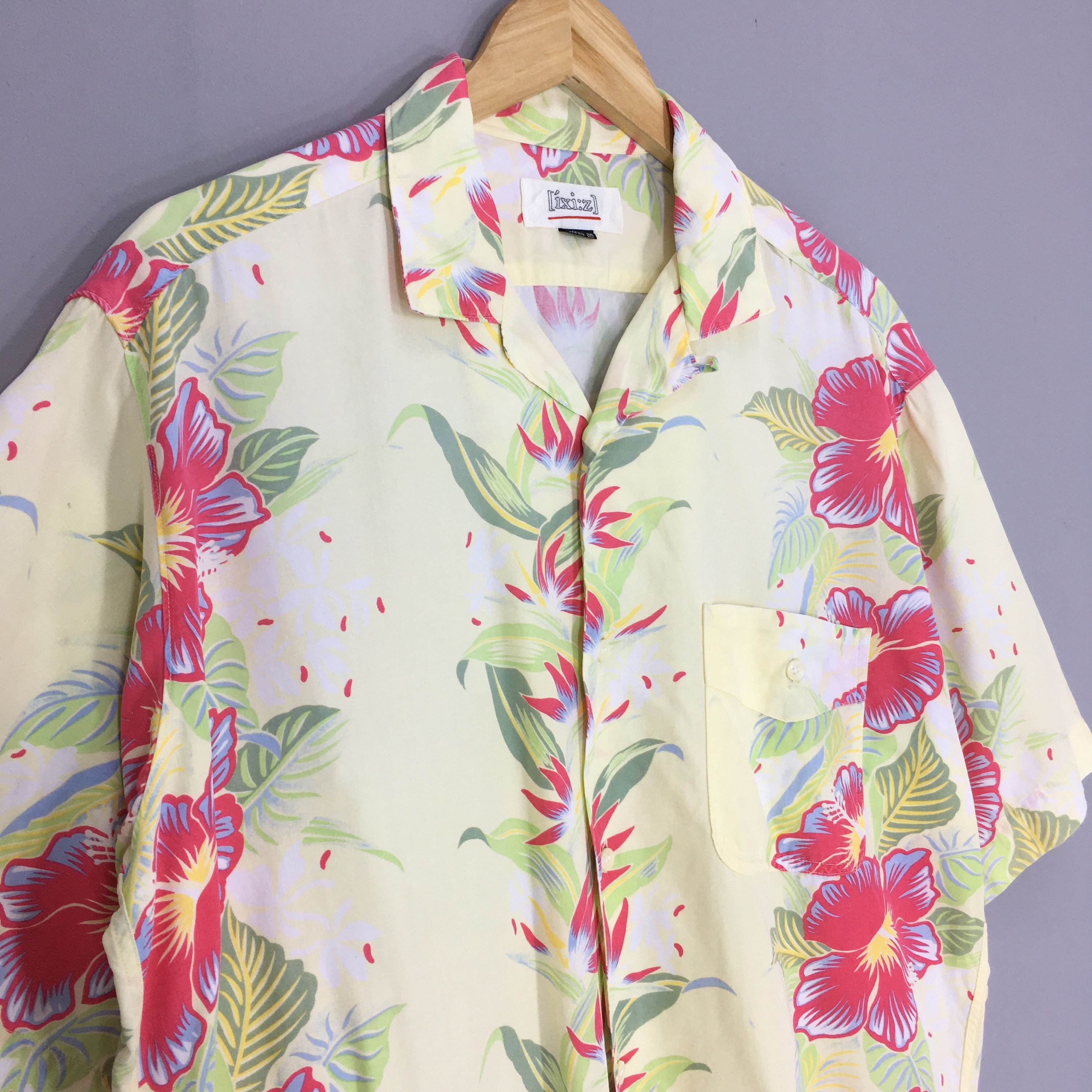 Other Vintage Hawaiian Aloha Floral Rayon Shirt Medium Size US M / EU 48-50 / 2 - 3 Thumbnail