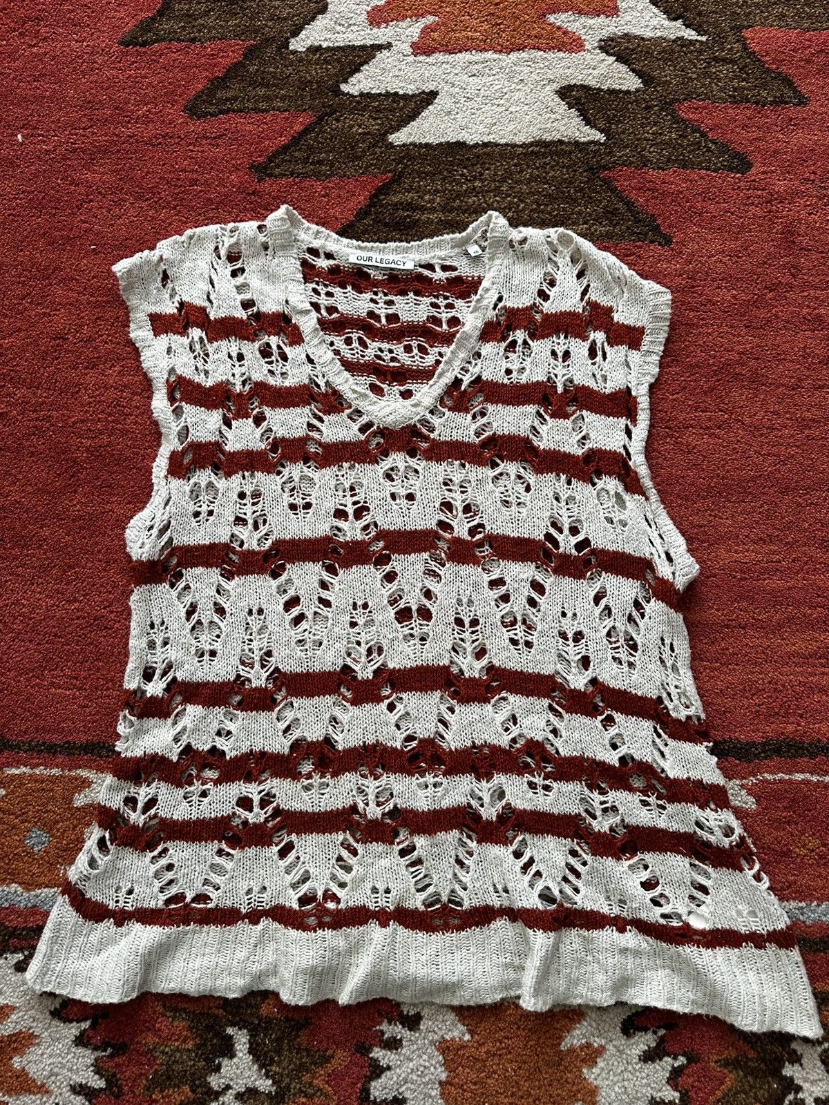 Our Legacy Our Legacy Knitted vest Size US S / EU 44-46 / 1 - 1 Thumbnail