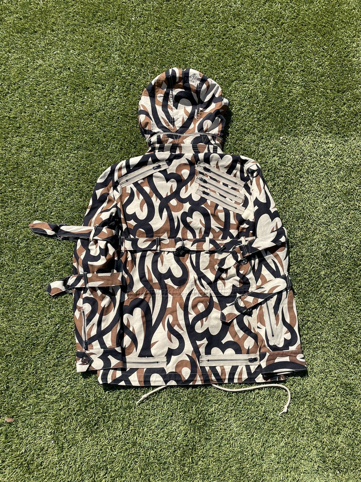 Number (N)ine AW04 “Give Peace A Chance” - Number Nine Tribal Camo Jacket Size US XL / EU 56 / 4 - 5 Thumbnail