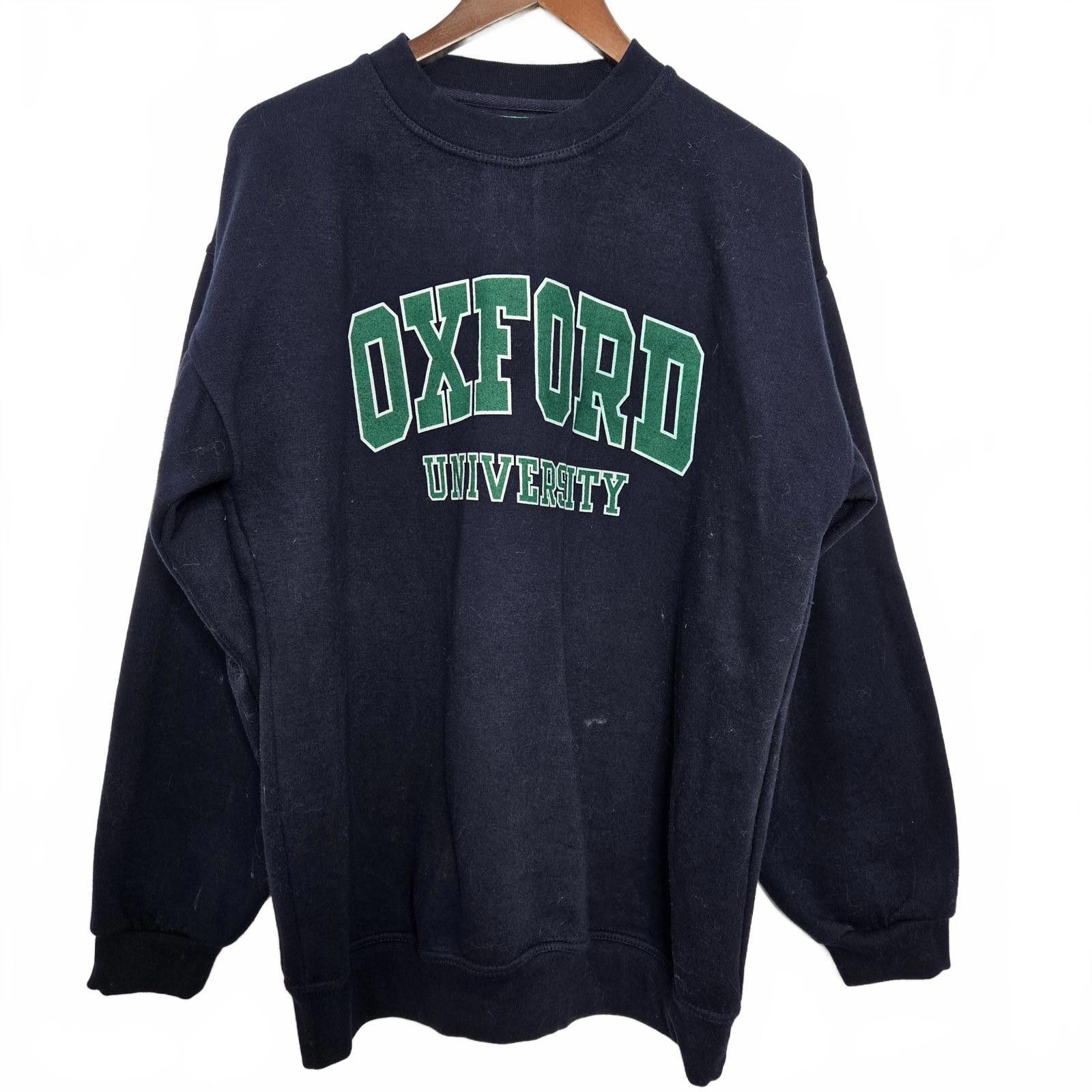 Other Vintage Oxford University Crew Neck Sweatshirt Size US L / EU 52-54 / 3 - 1 Thumbnail