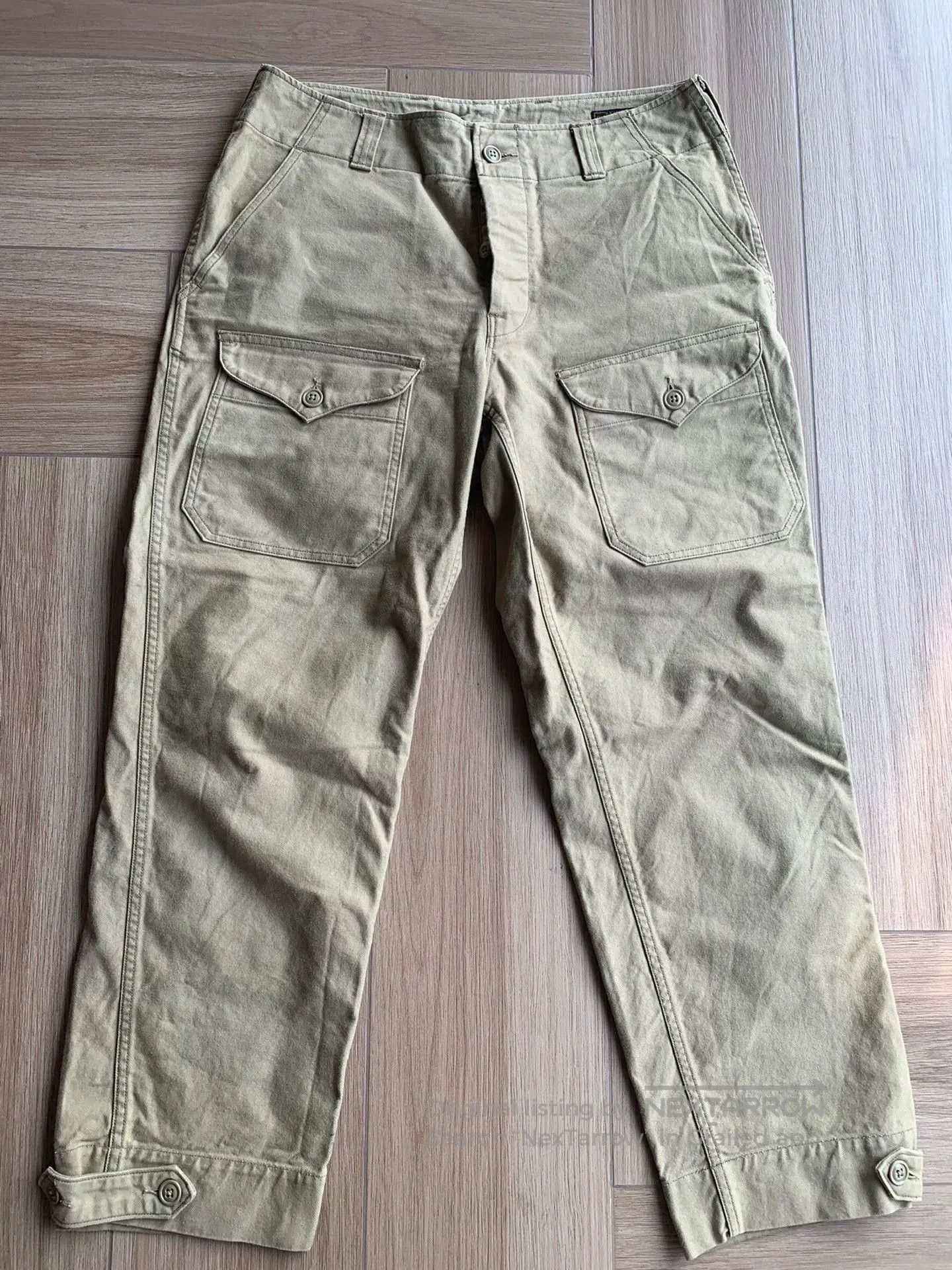 Freewheelers classic functional cargo jogger pants. Size US 34 / EU 50 - 1 Thumbnail
