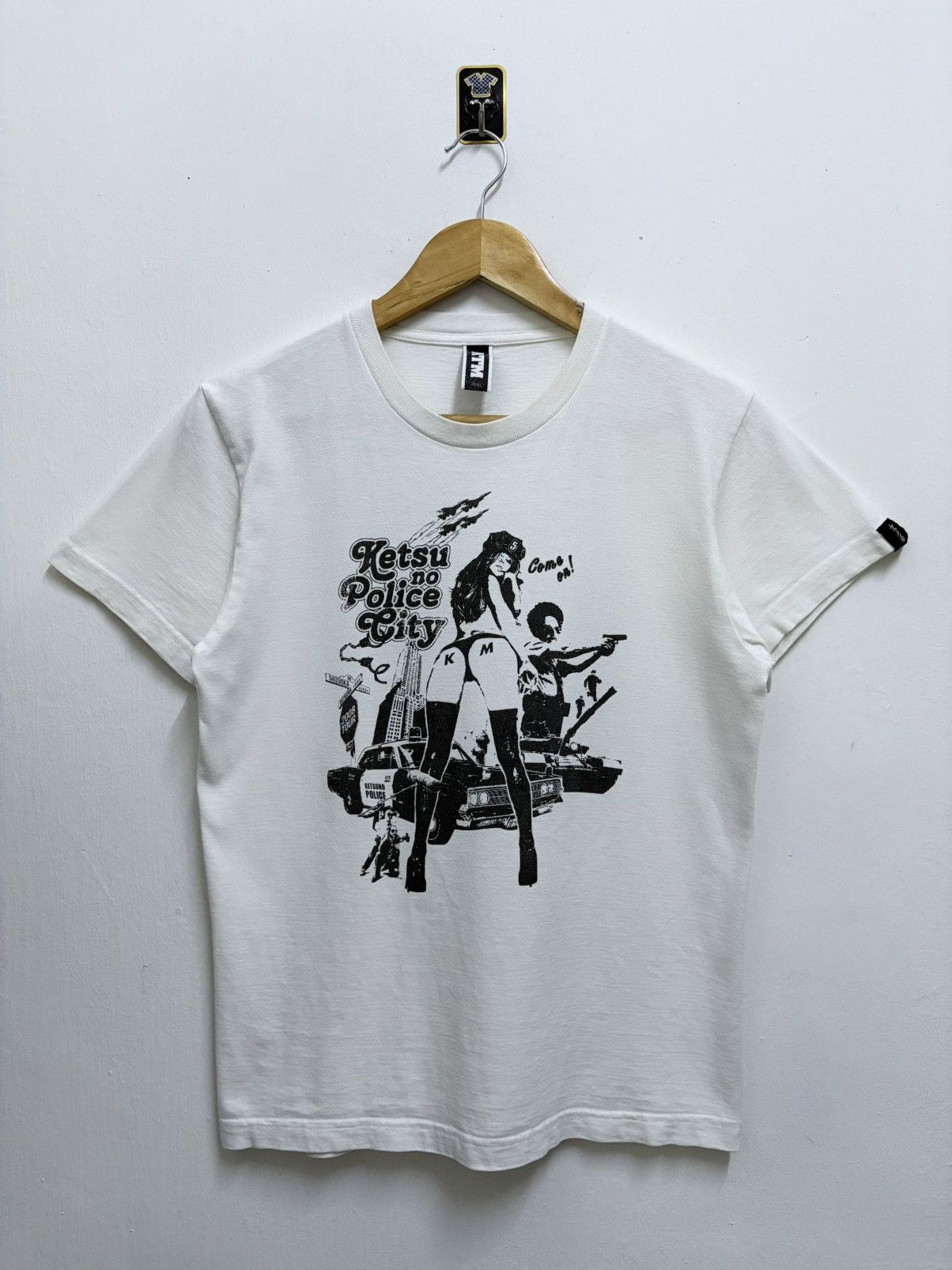 Hysteric Glamour 2000's KTM " No Police City " / Hysteric Glamour T-Shirt Size US S / EU 44-46 / 1 - 1 Thumbnail