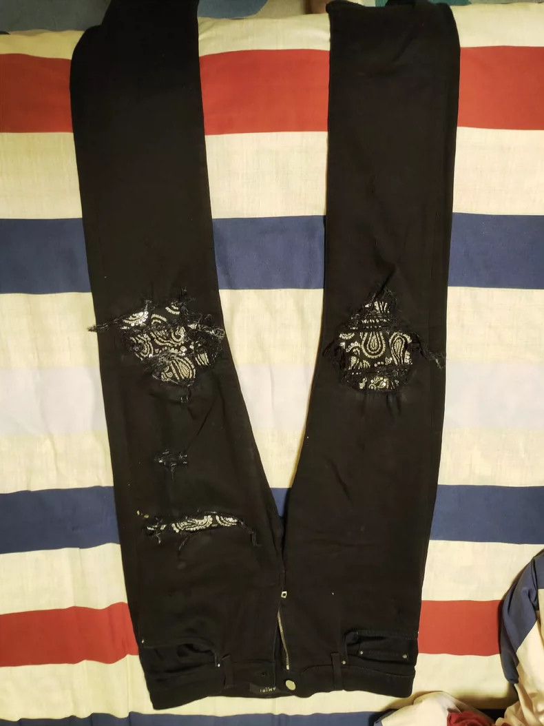 Amiri AmiriCashew flower jeans 2503-Nextarrow Size US 32 / EU 48 - 1 Thumbnail