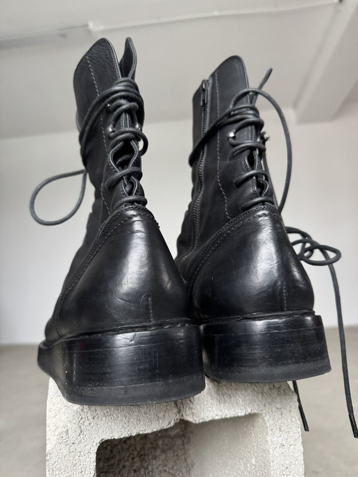 Ann Demeulemeester Backlace Boots Victor