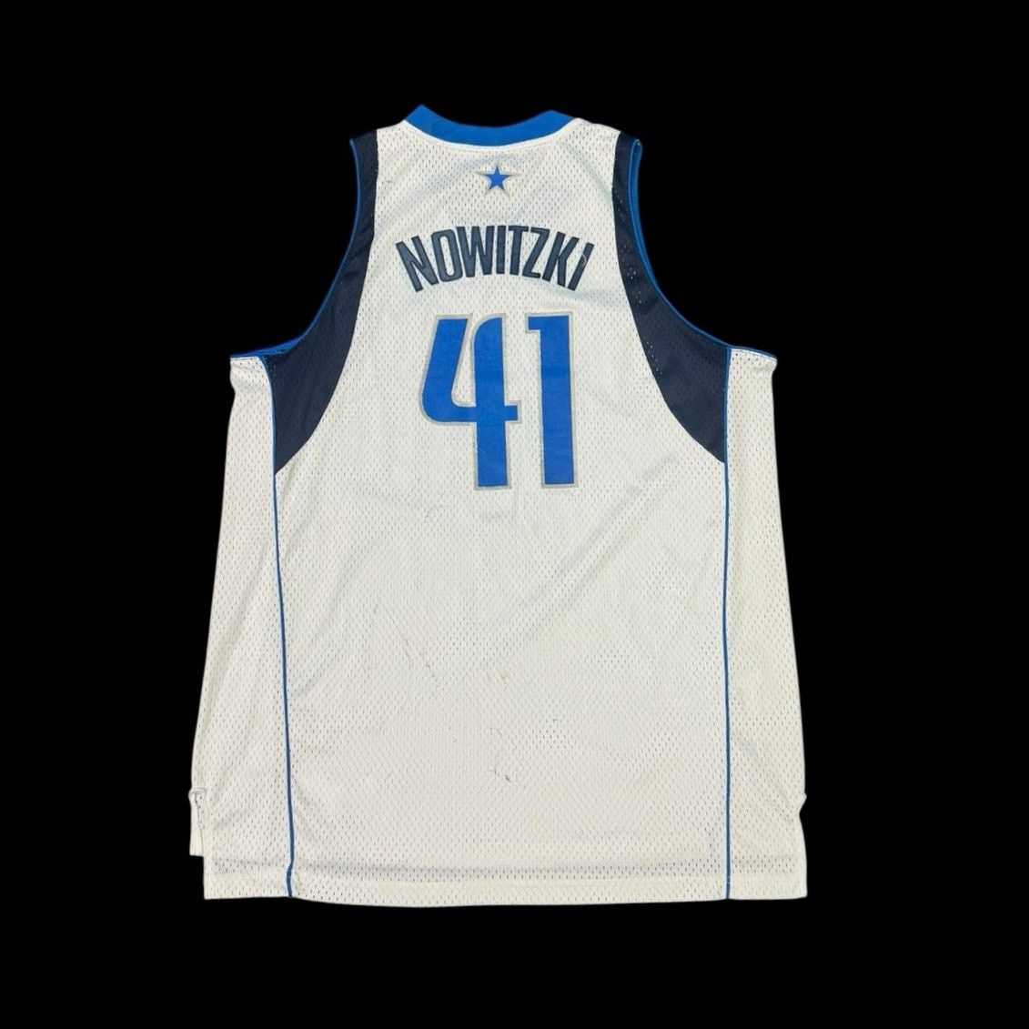Adidas Dirk Nowitzki Dallas Mavericks Jersey Size US XL / EU 56 / 4 - 2 Thumbnail