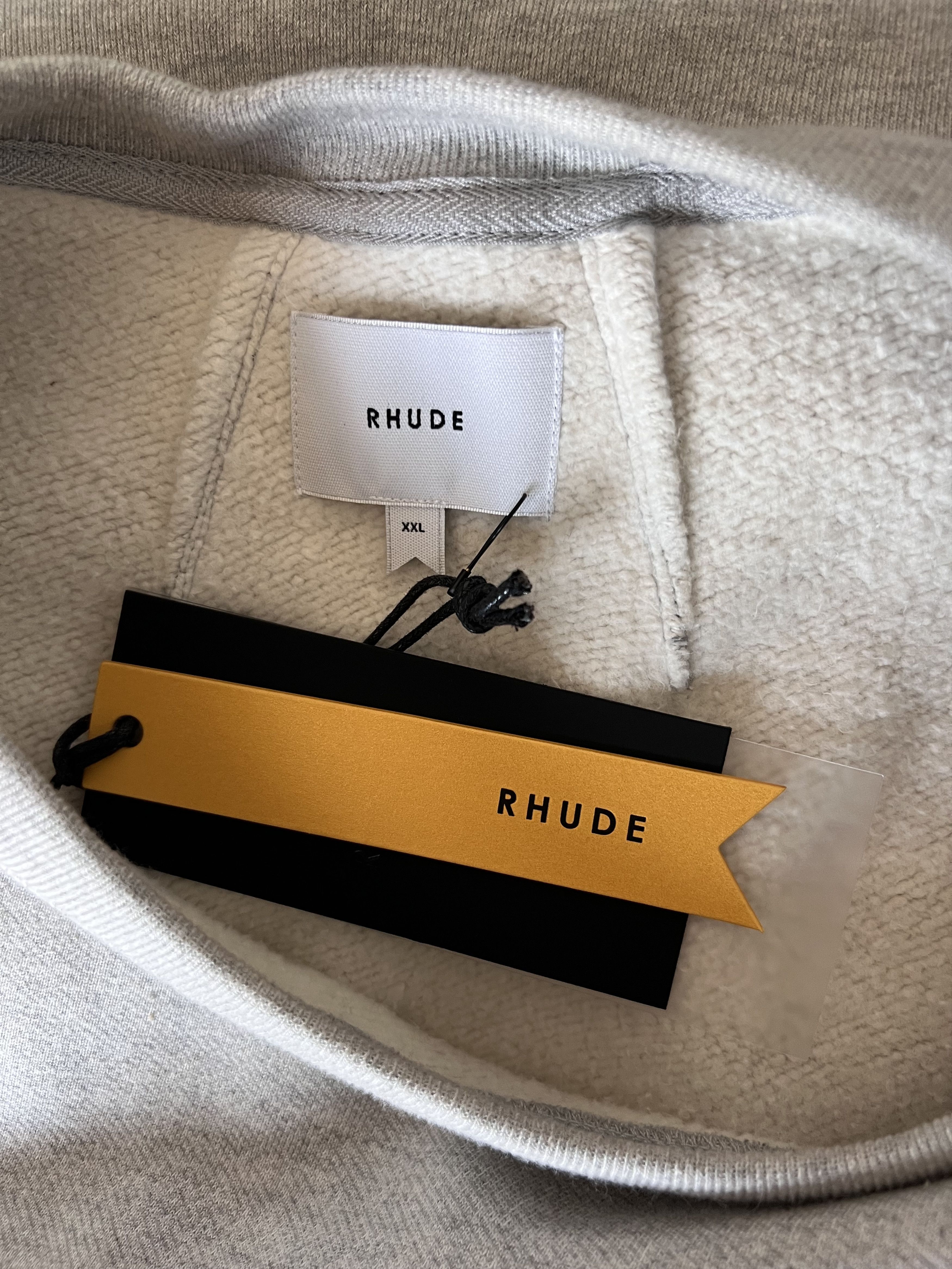 Rhude Rhude Lightning Crewneck in Grey Size US XXL / EU 58 / 5 - 7 Thumbnail