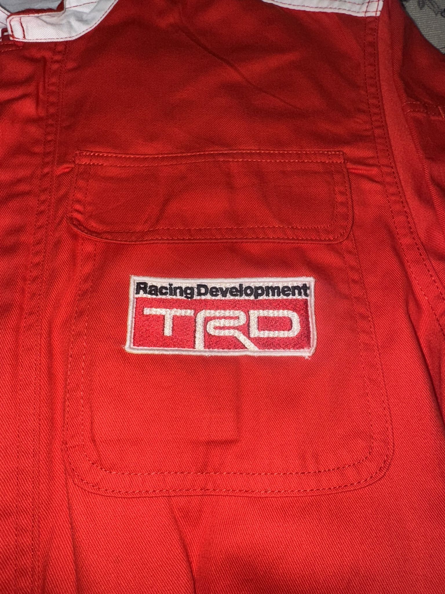Japanese Brand × Sports Specialties Vintage Toyota TRD Racing Development Overalls Jumpsuit M Size US 30 / EU 46 - 6 Thumbnail