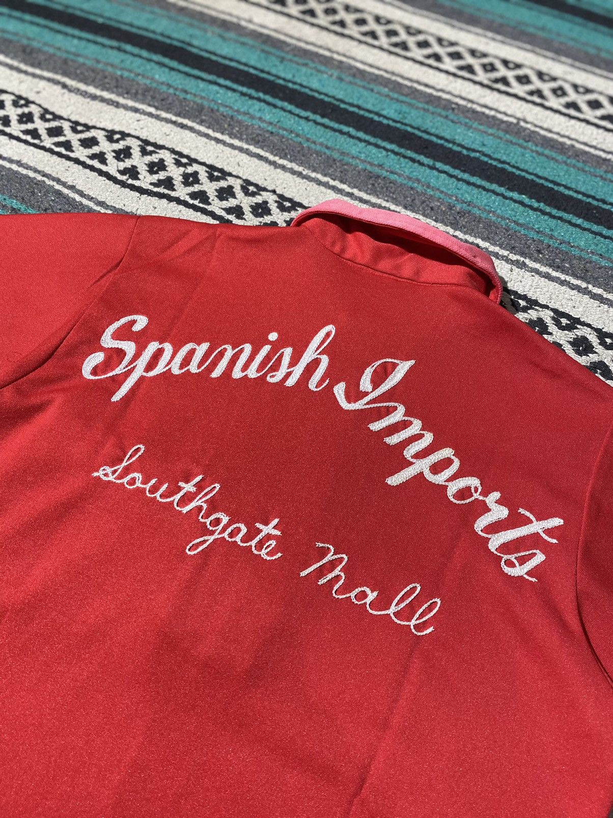 Sports Specialties Vintage 70s Hilton Spanish Import Bowling Polo Shirt Size US M / EU 48-50 / 2 - 3 Thumbnail