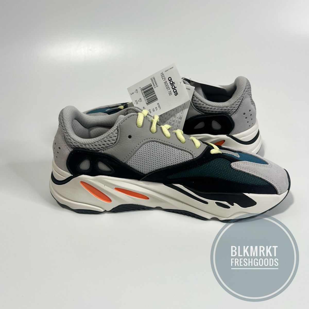 Yeezy adidas Yeezy Boost 700 Wave Runner Solid Grey 9 Size US 9 / EU 42 - 6 Thumbnail