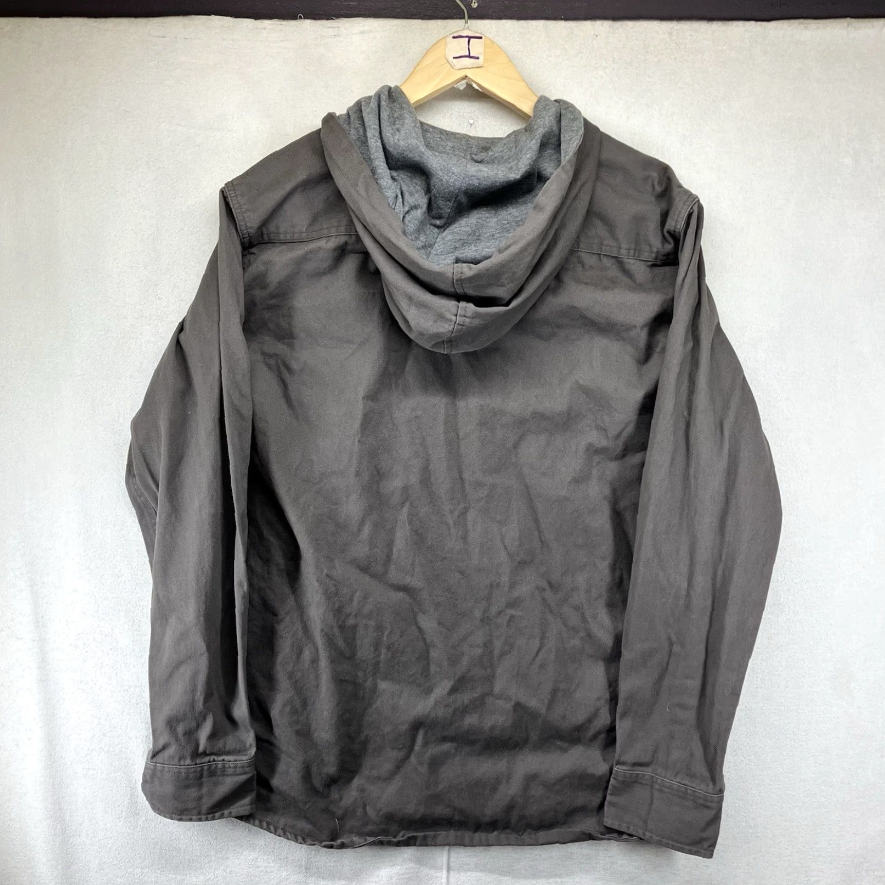 CO VINTAGE Molokai Surf Co Hoodie Men's M Long Sleeve Denim Brown Casual Fall Winter Size US M / EU 48-50 / 2 - 2 Thumbnail