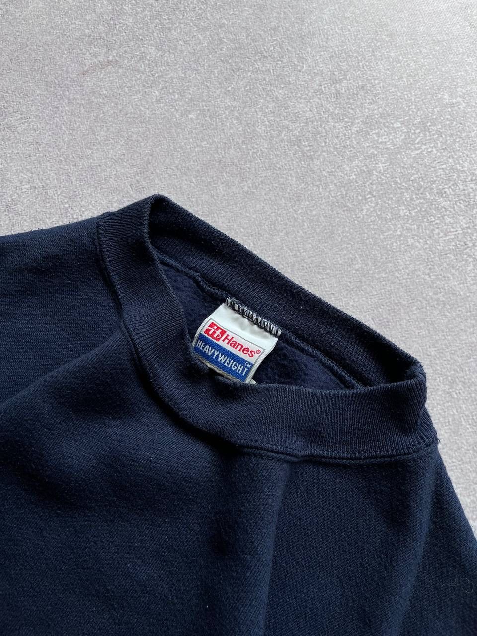 Hanes × Vintage Vintage Hanes Heavy Cotton Sweatshirt Y2K L Size US L / EU 52-54 / 3 - 3 Thumbnail