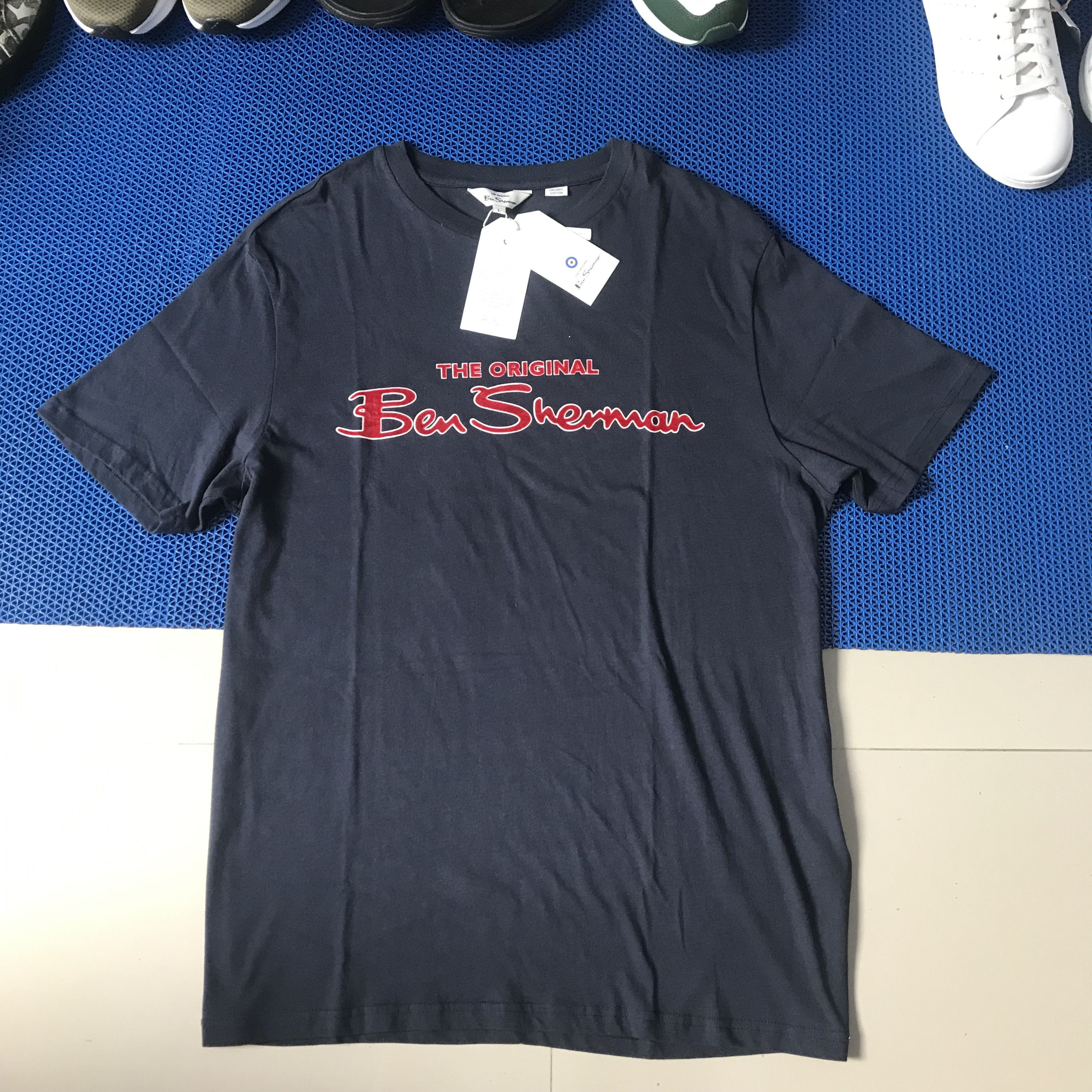 Ben Sherman Ben Sherman Ben Sherman Signature Logo Print T-Shirt Navy Size US L / EU 52-54 / 3 - 10 Thumbnail